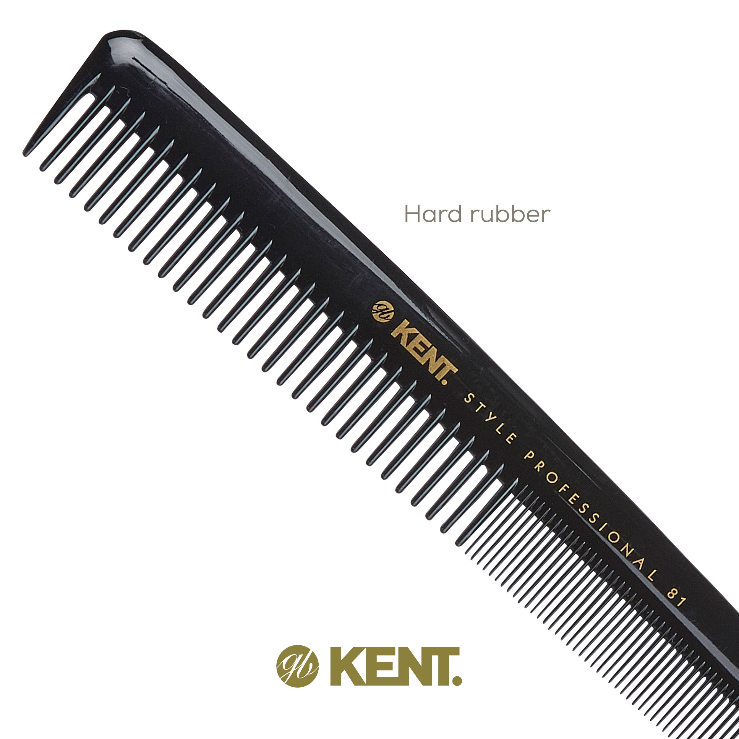 7.2" Professional Fine and Wide Shallow Tooth Cutting Comb