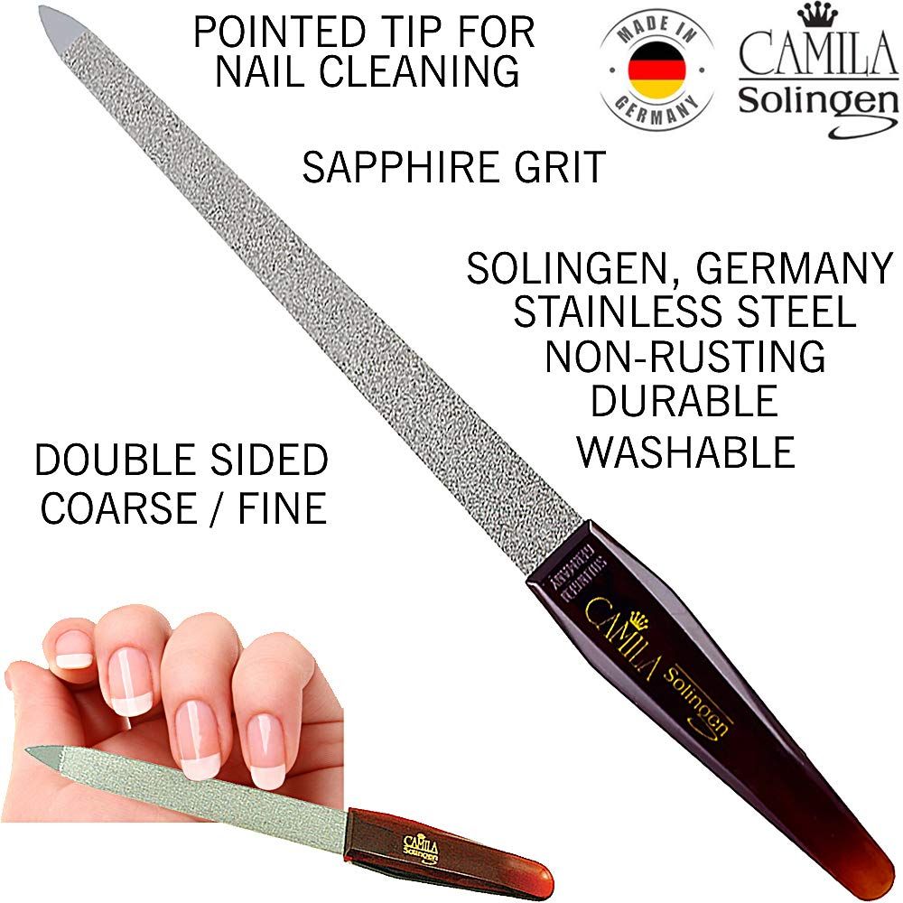 Pointed Sapphire Nail File