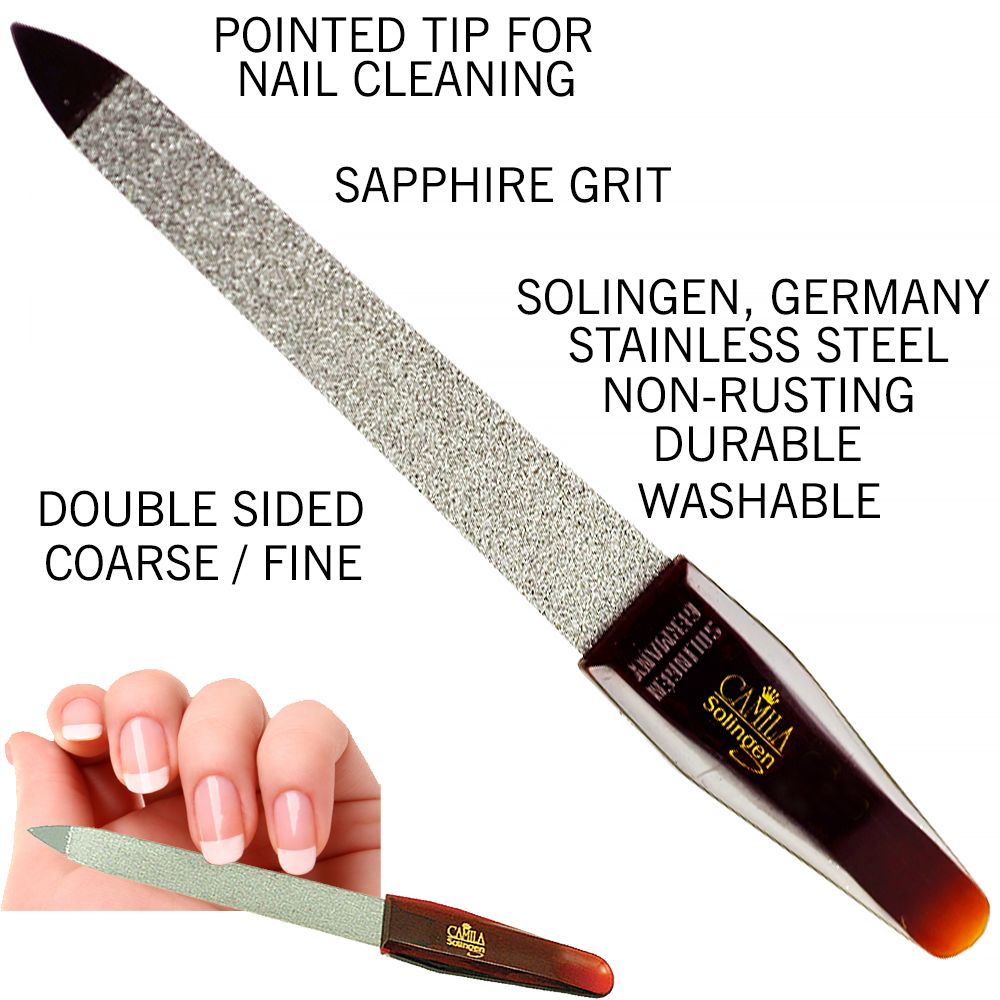 Pointed Sapphire Nail File