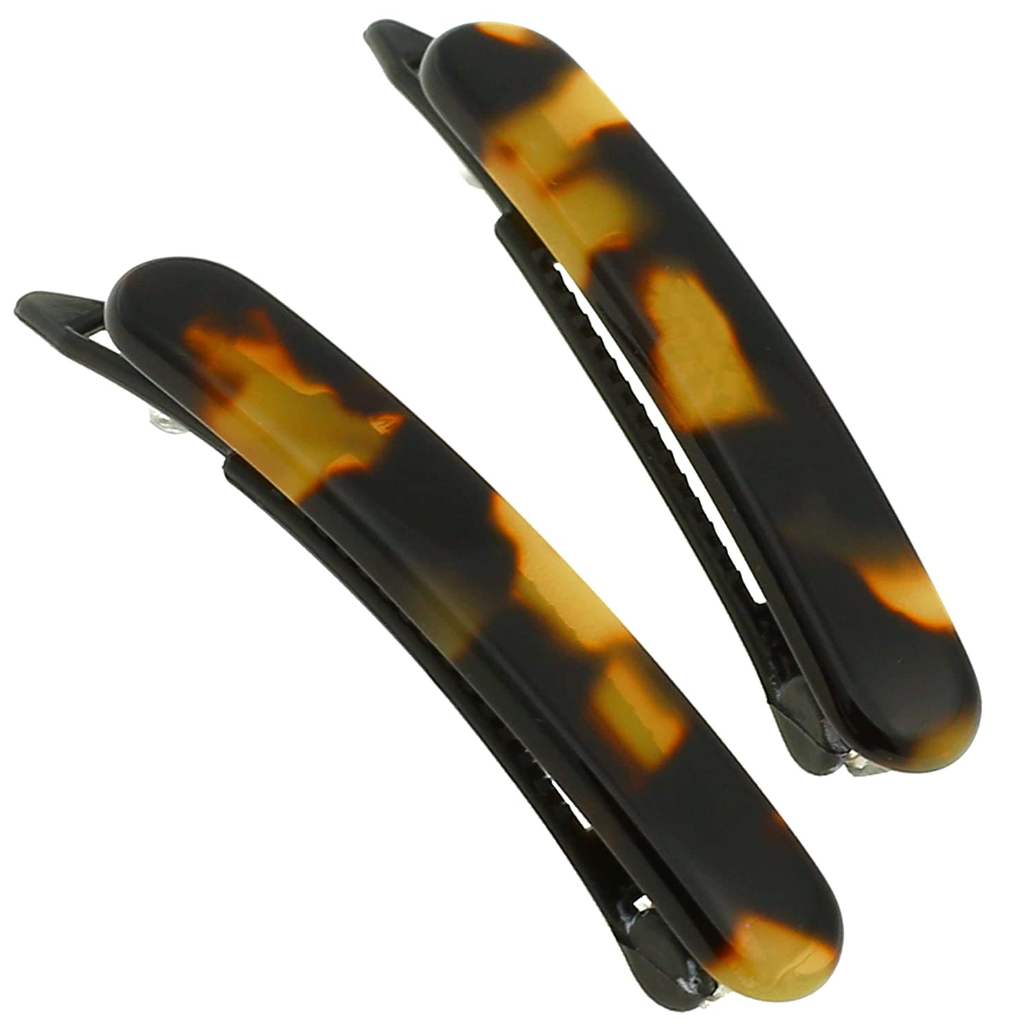 Camila Paris Hair Barrettes Classic Metal-Free Pair