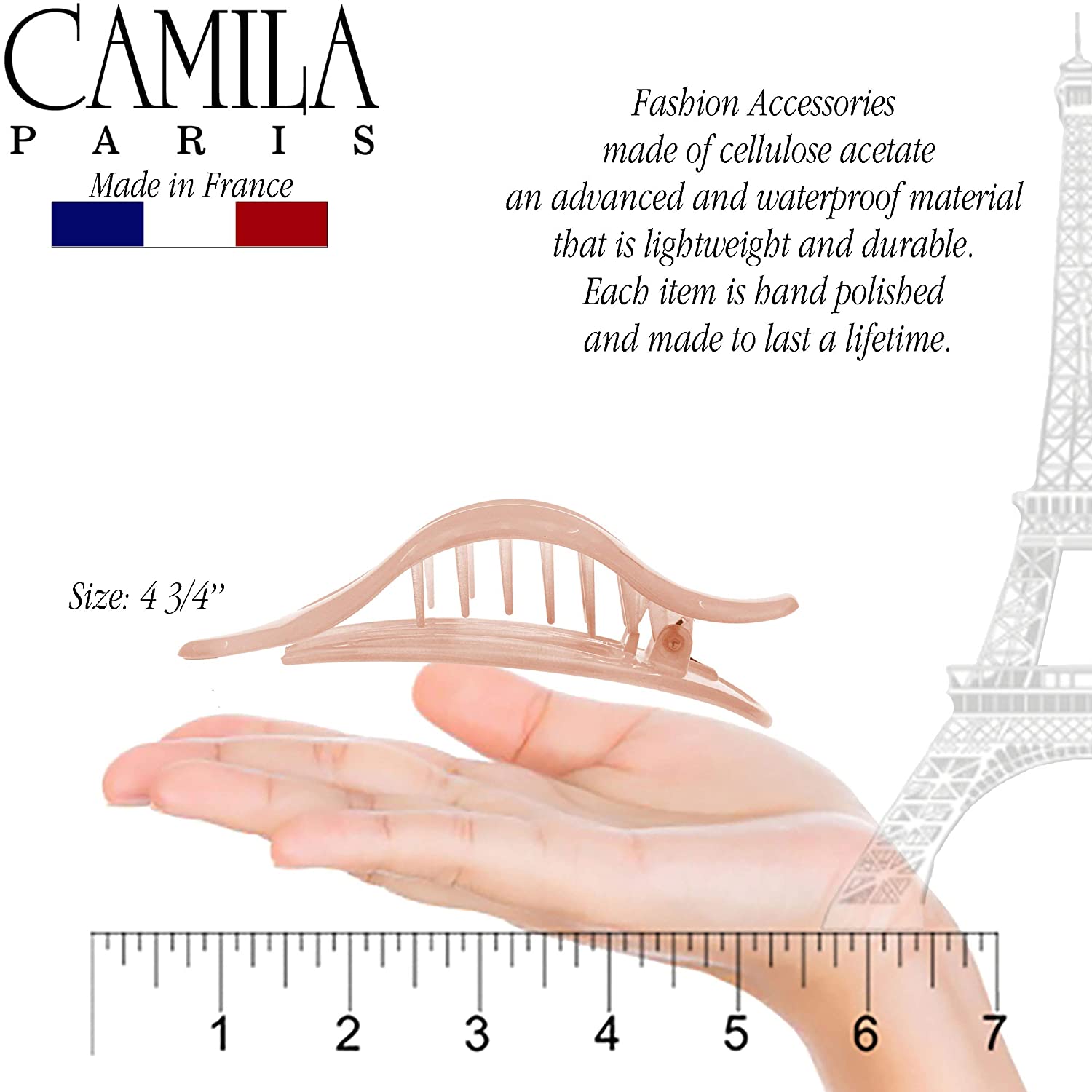 Camila Paris Hair Clips Pincer Slide
