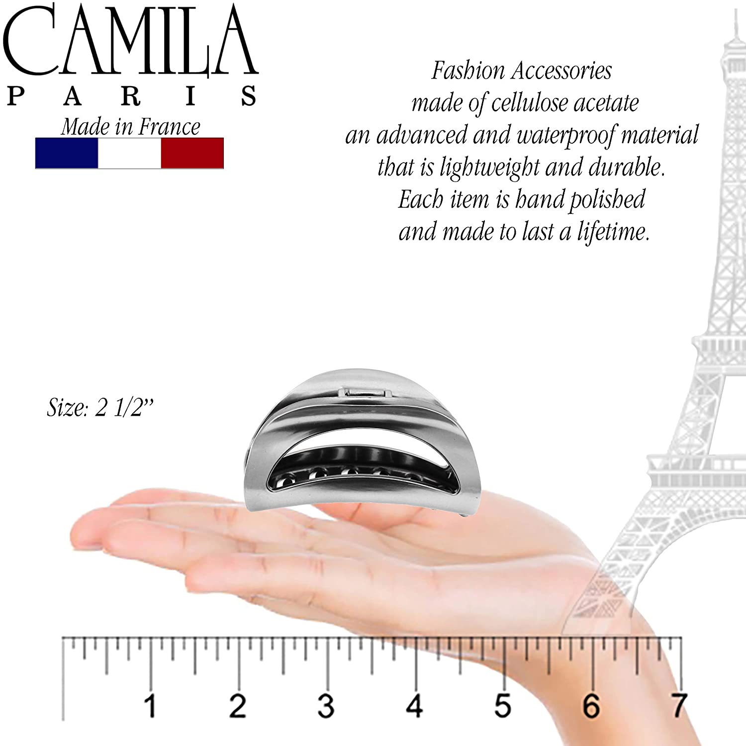 Camila Paris Hair Clips Cutout Volume
