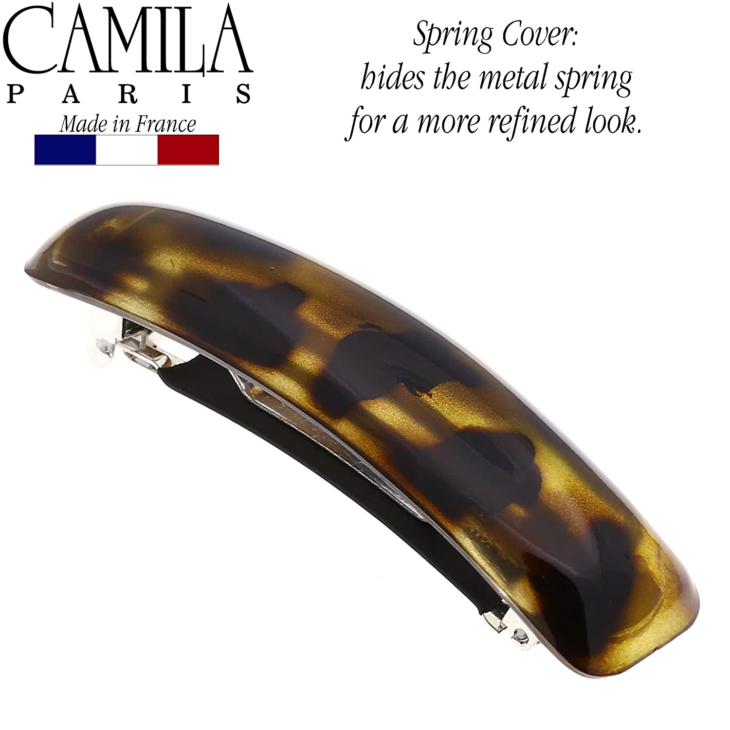 Camila Paris Hair Barrettes Contoured No-Slip
