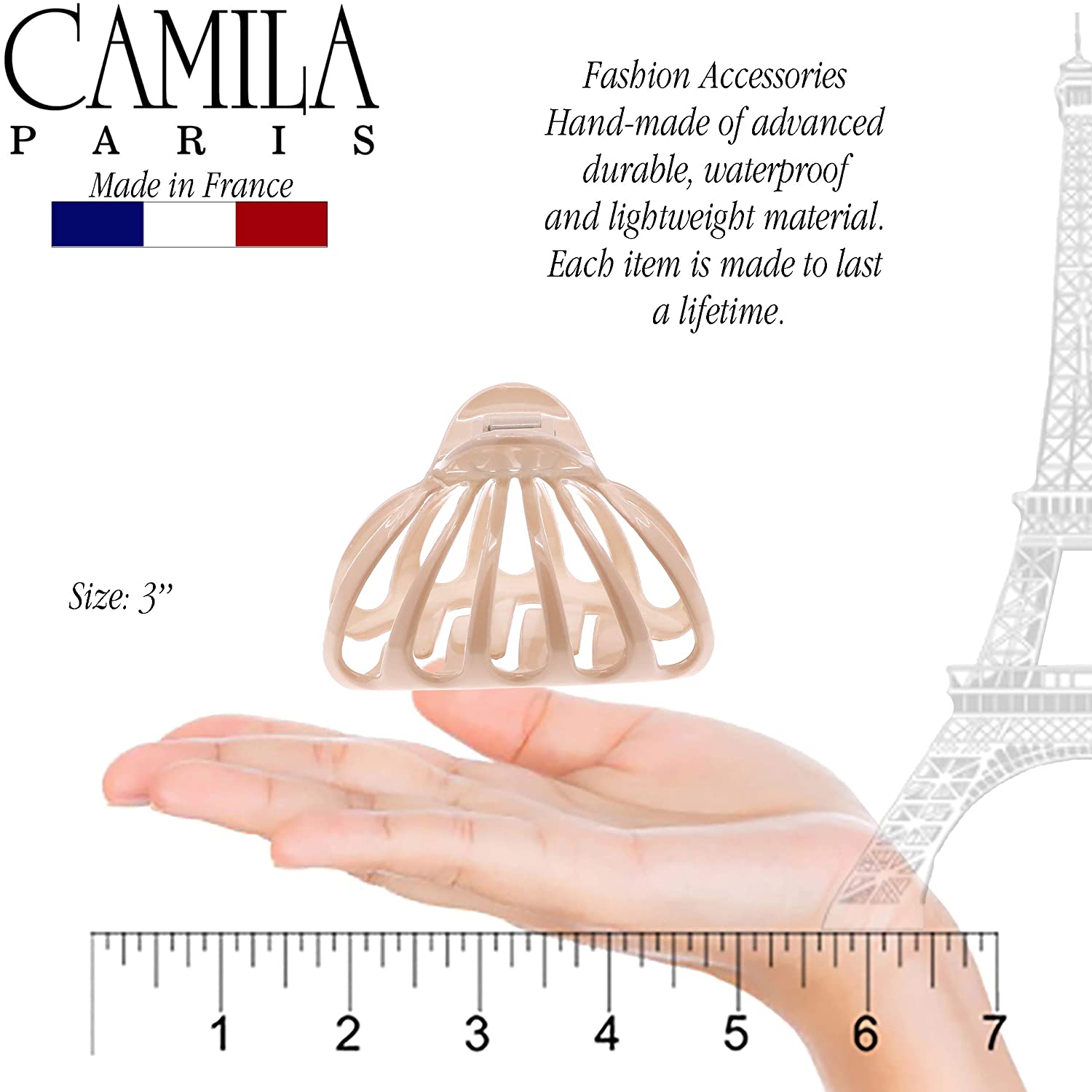 Camila Paris Octopus Hair Clips Drips Cutout
