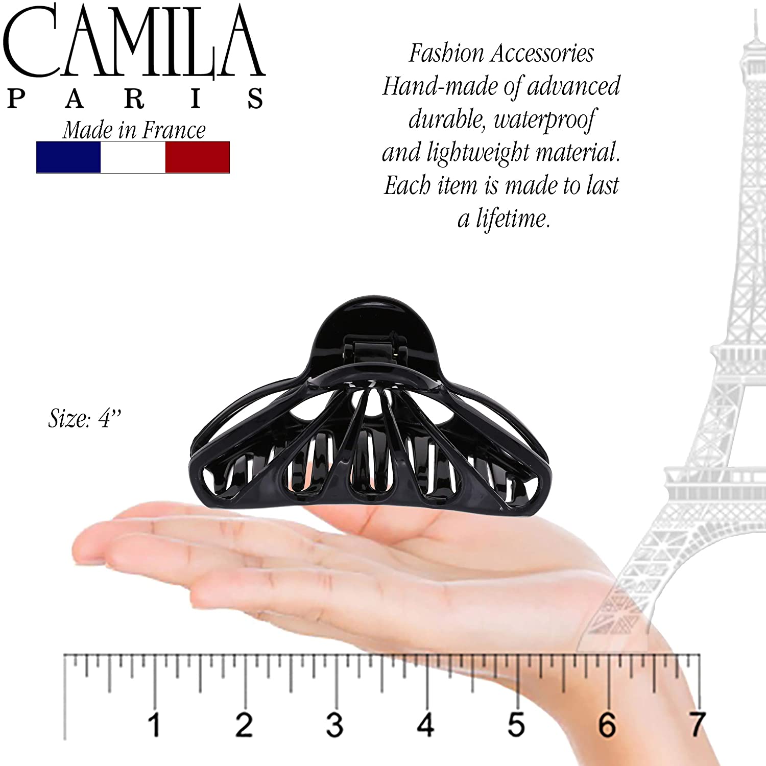 Camila Paris Octopus Hair Clips Drips Cutout