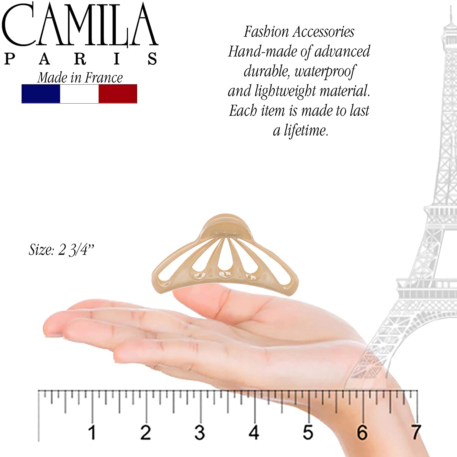 Camila Paris Octopus Hair Clips Drips Cutout