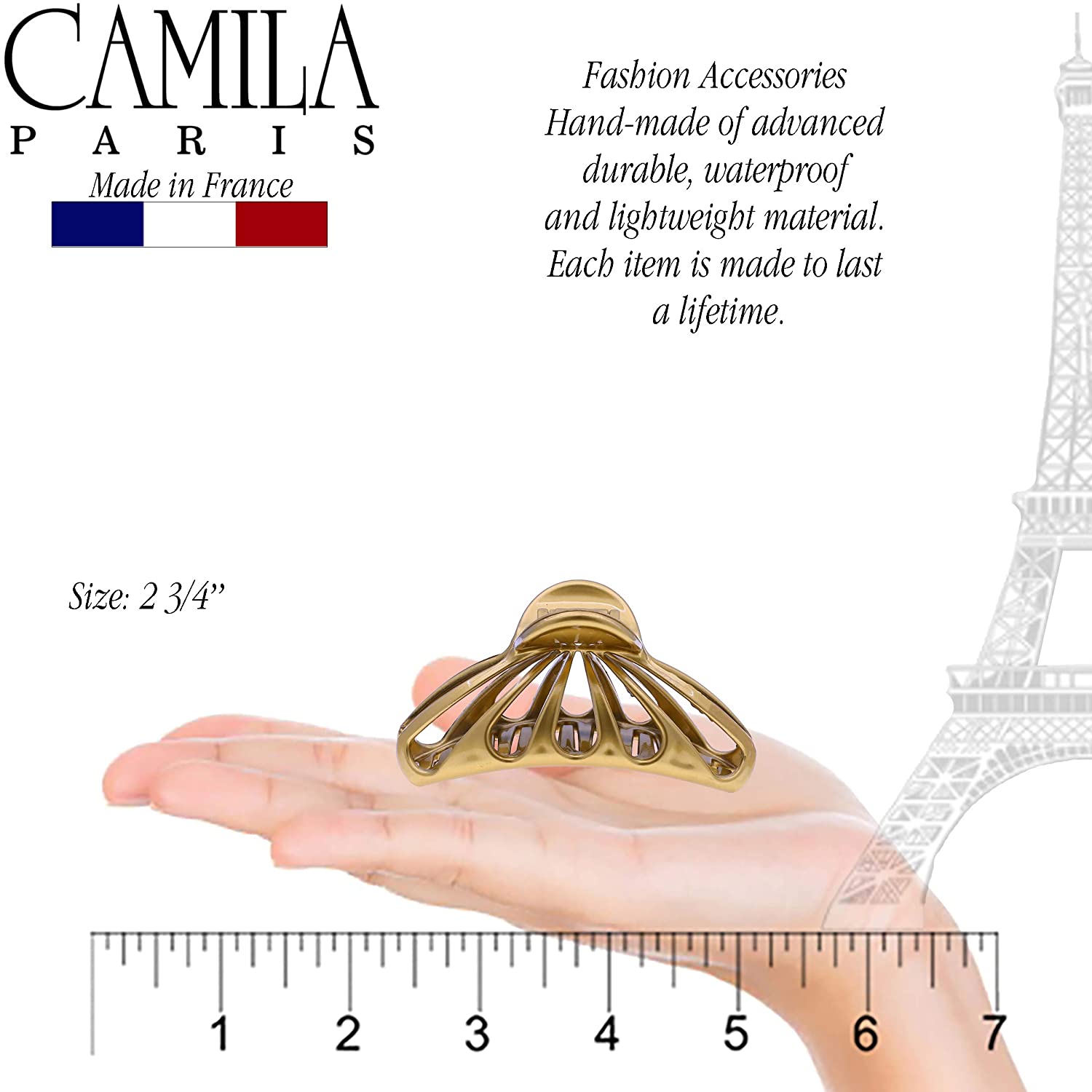 Camila Paris Octopus Hair Clips Drips Cutout