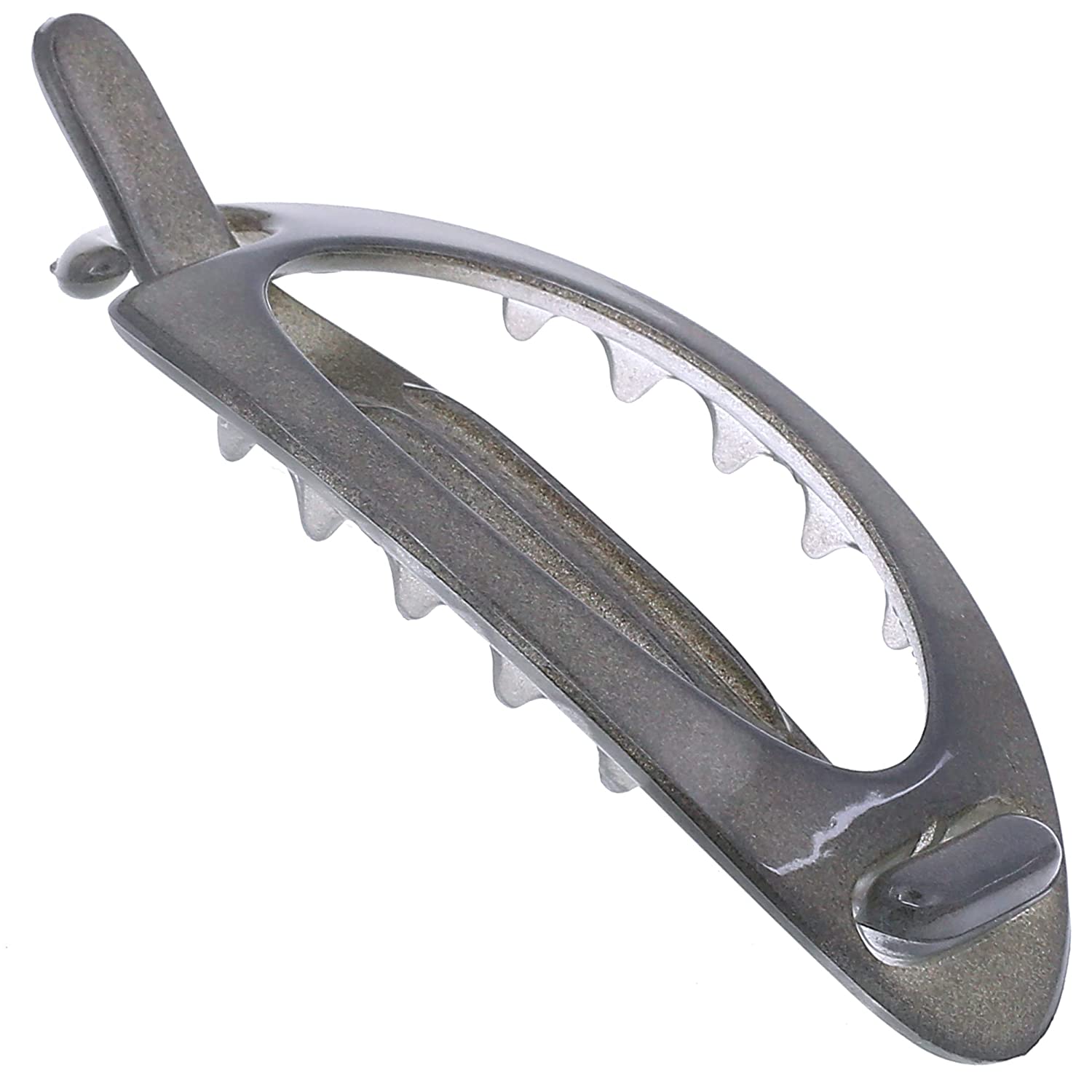 Camila Paris Hair Barrettes Oval Cutout Metal-Free Latch