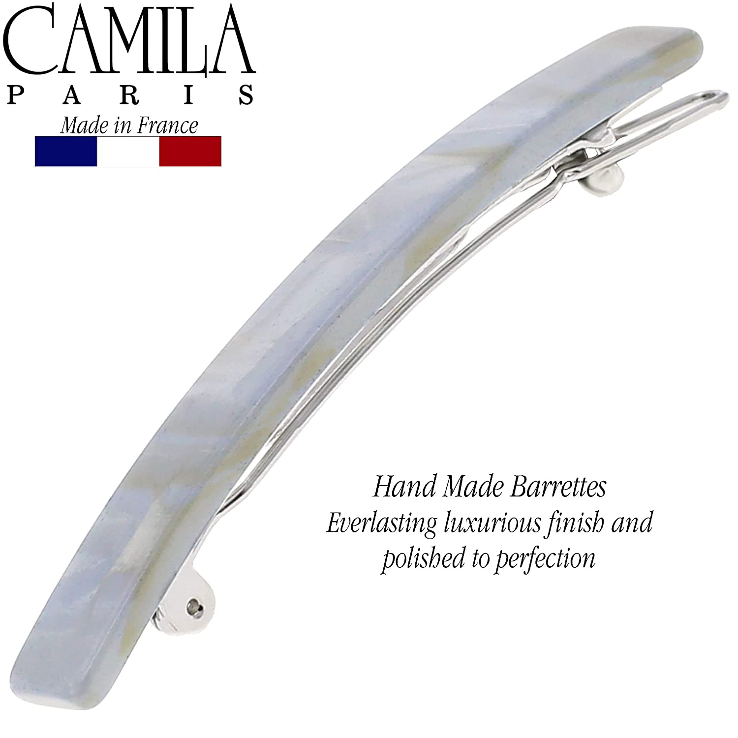 Camila Paris Hair Barrettes Classic Skinny Rectangle