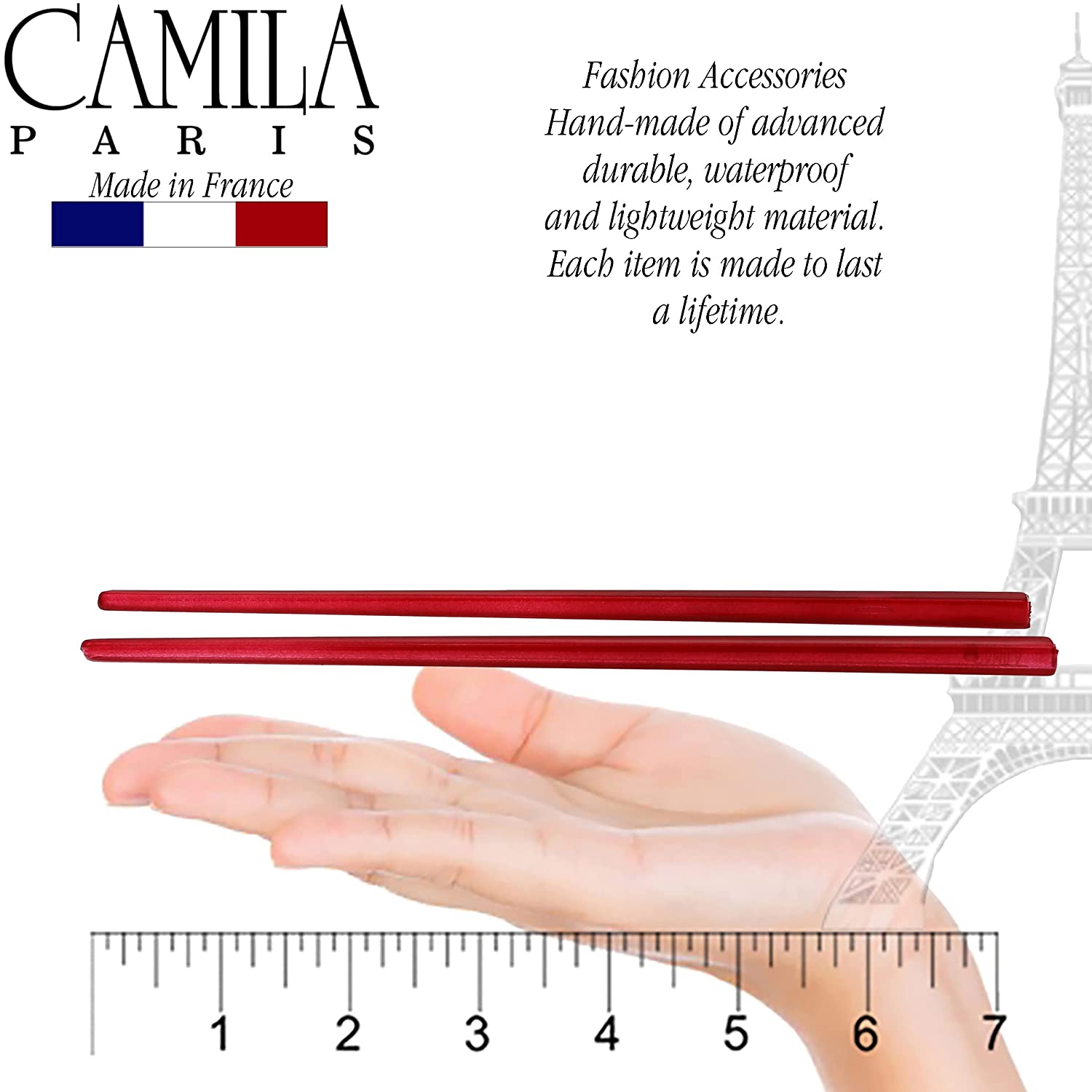 Camila Paris Hair Sticks Chopsticks Pair