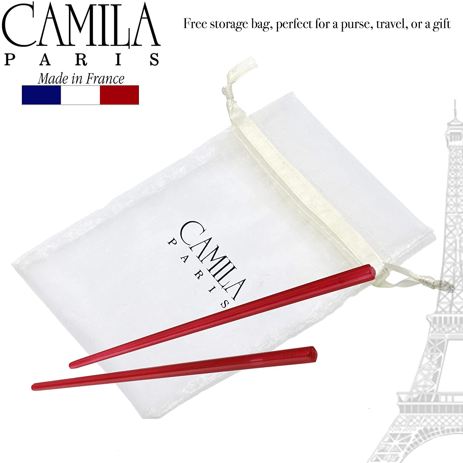 Camila Paris Hair Sticks Chopsticks Pair