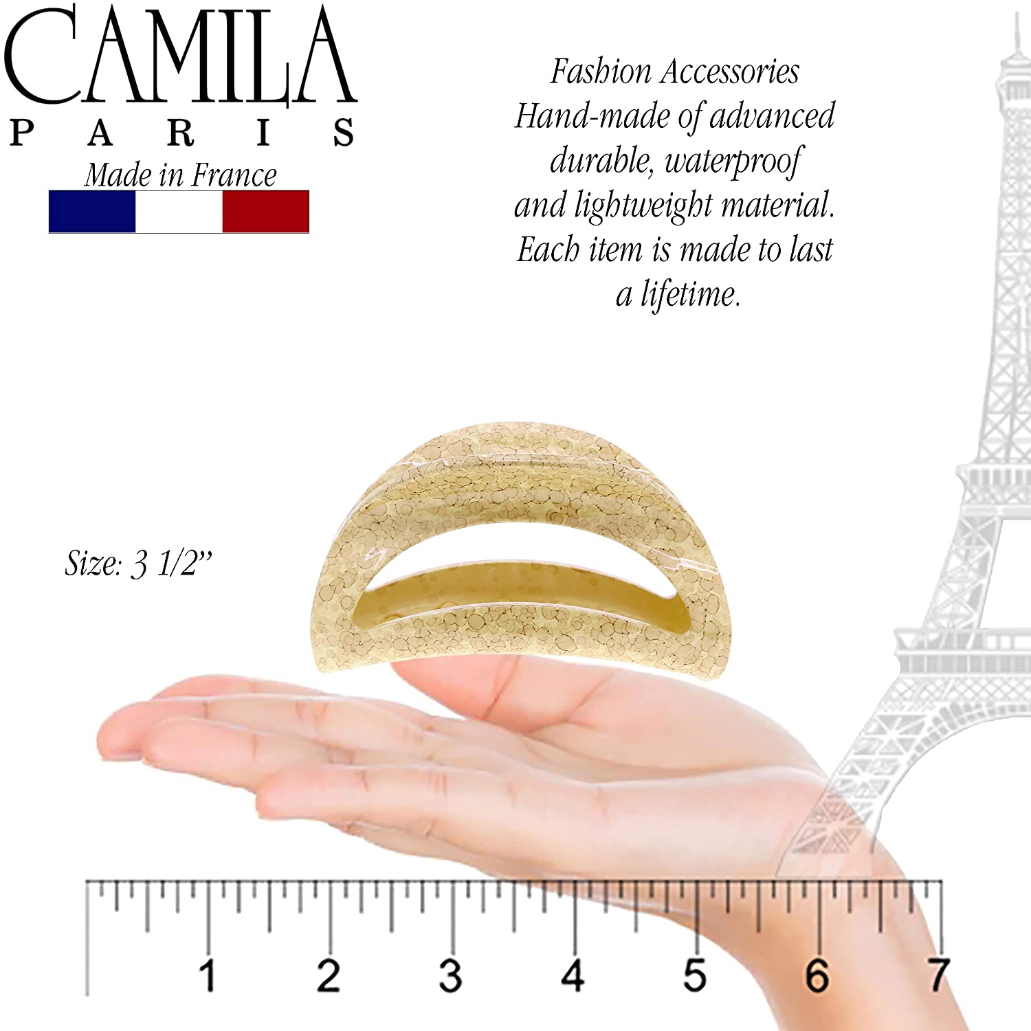 Camila Paris Hair Clips Cutout Volume