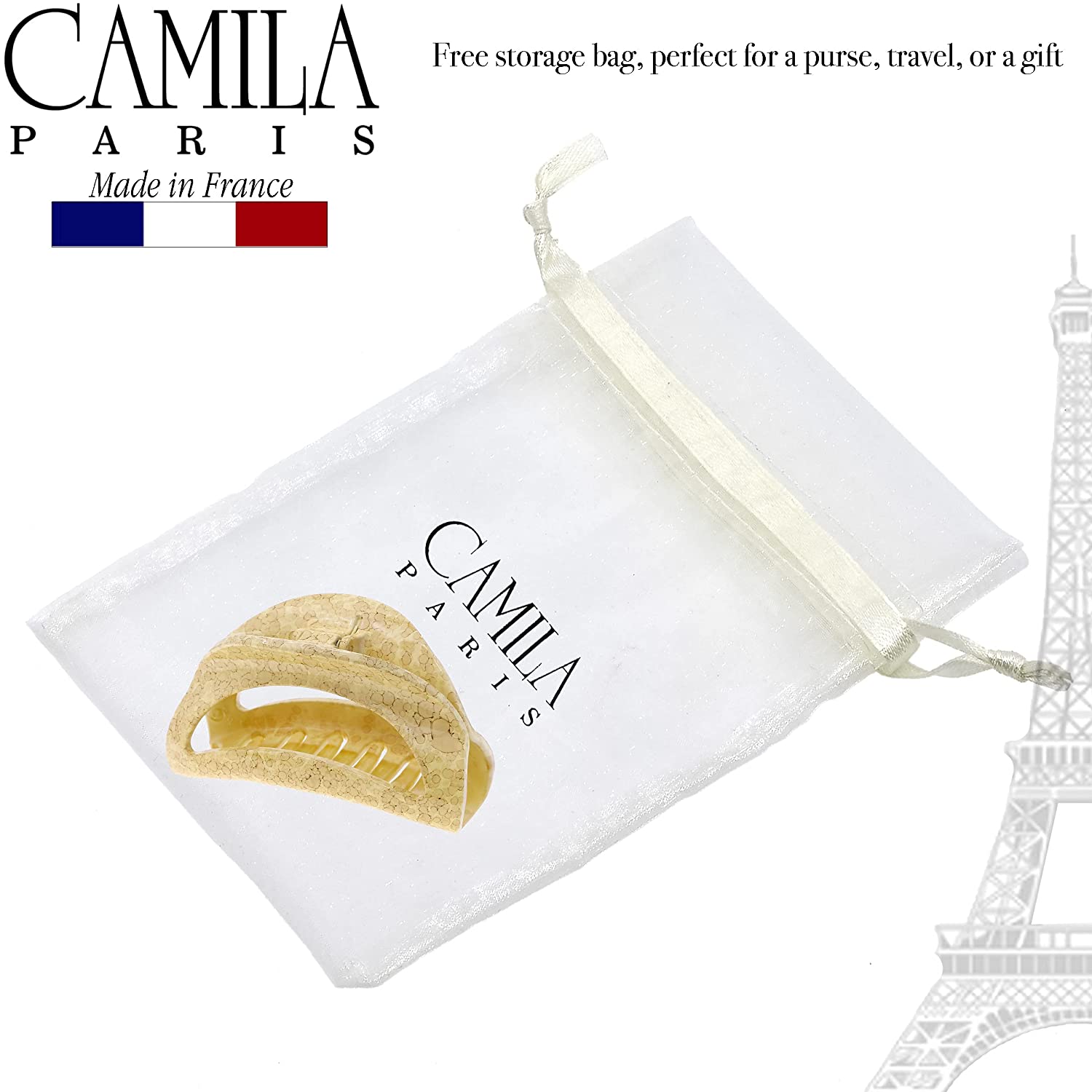 Camila Paris Hair Clips Cutout Volume