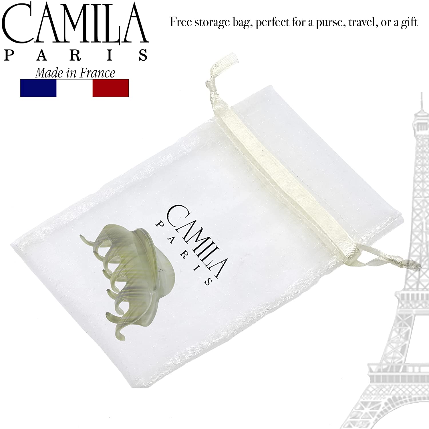 Camila Paris Hair Clips Medusa Spring Covered