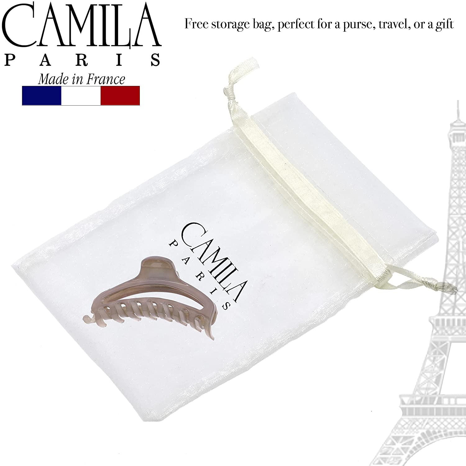 Camila Paris Hair Clips Curved Cutout