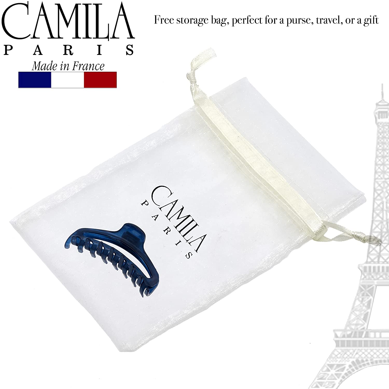Camila Paris Hair Clips Curved Cutout