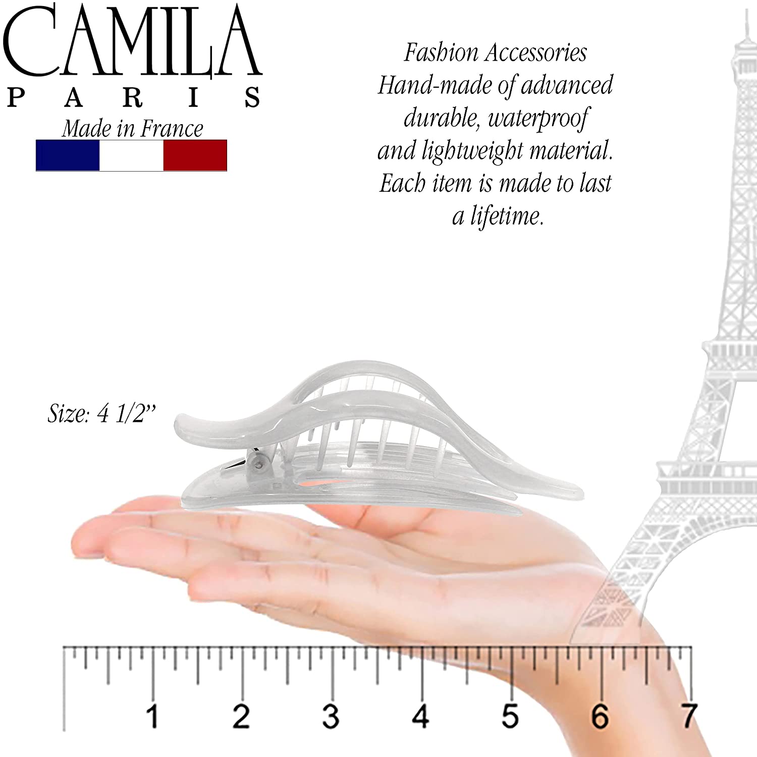Camila Paris Hair Clips Pincer Slide