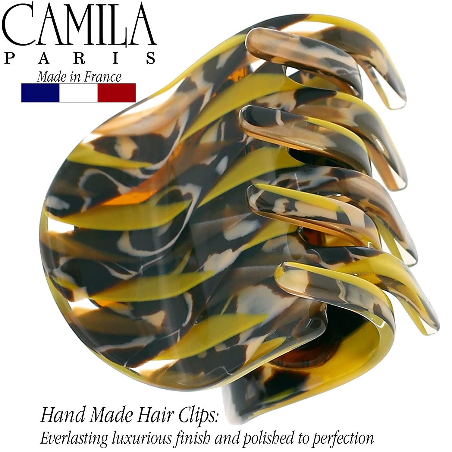 Camila Paris Hair Clips Bardot Spring Covered