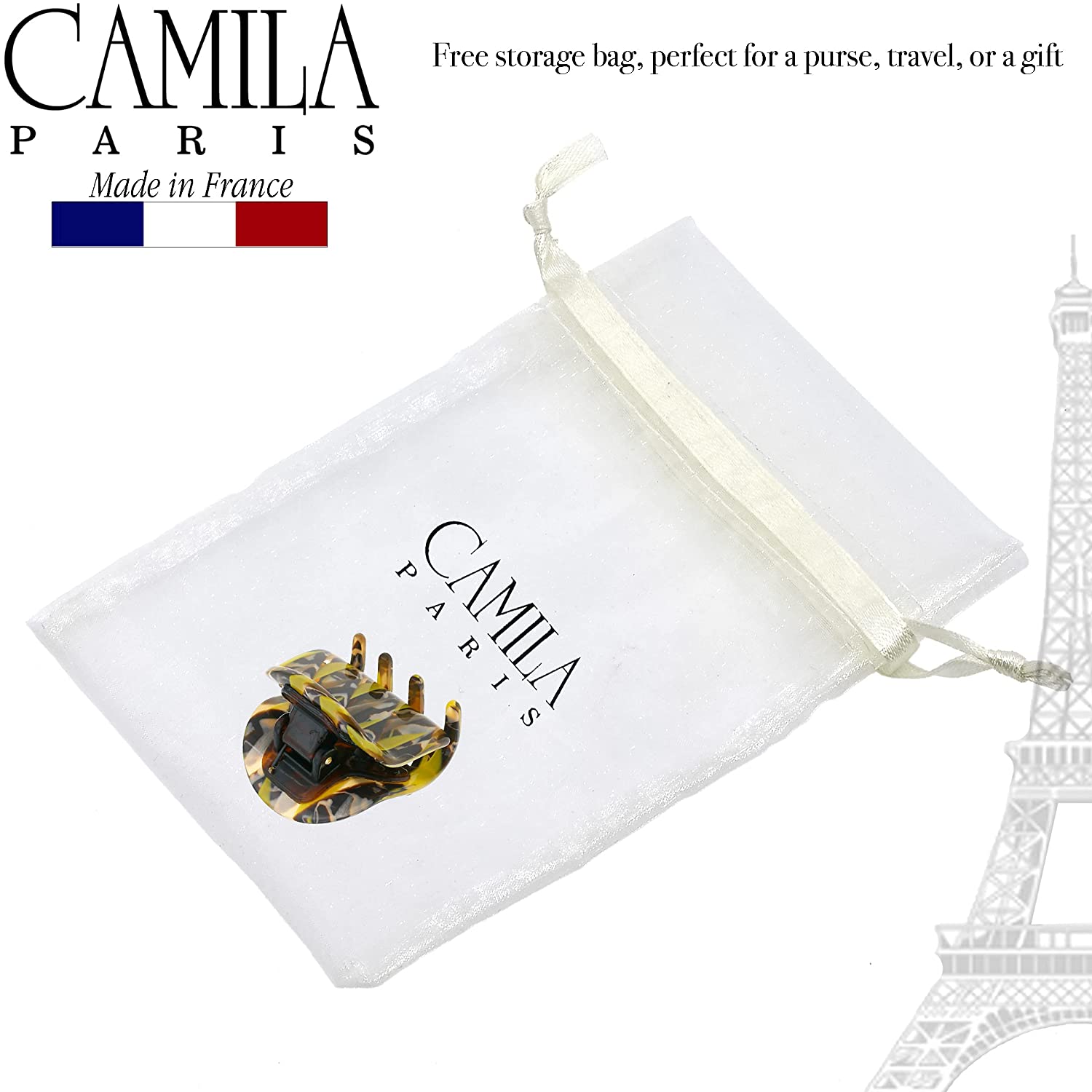 Camila Paris Hair Clips Bardot Spring Covered