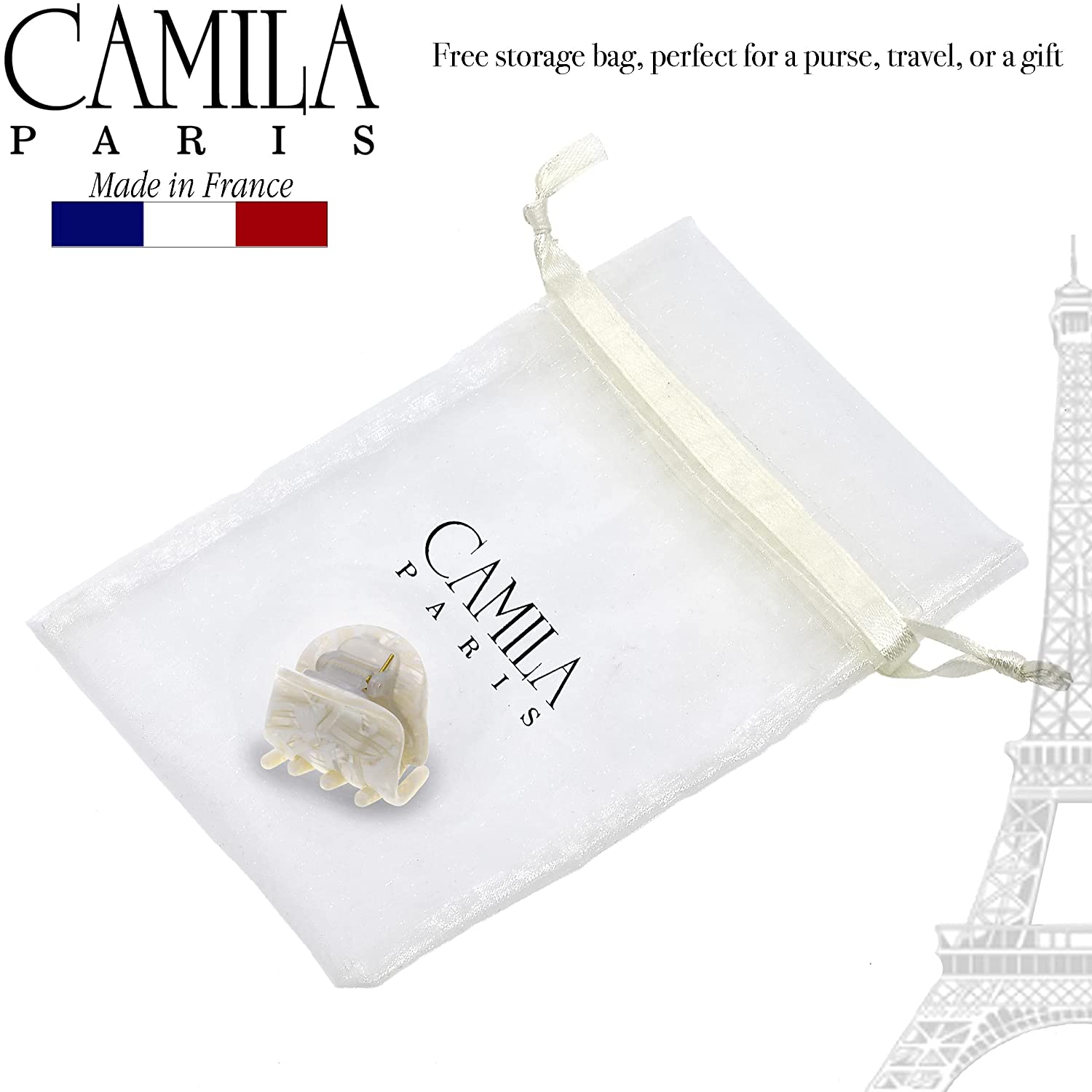 Camila Paris Hair Clips Bardot Spring Covered