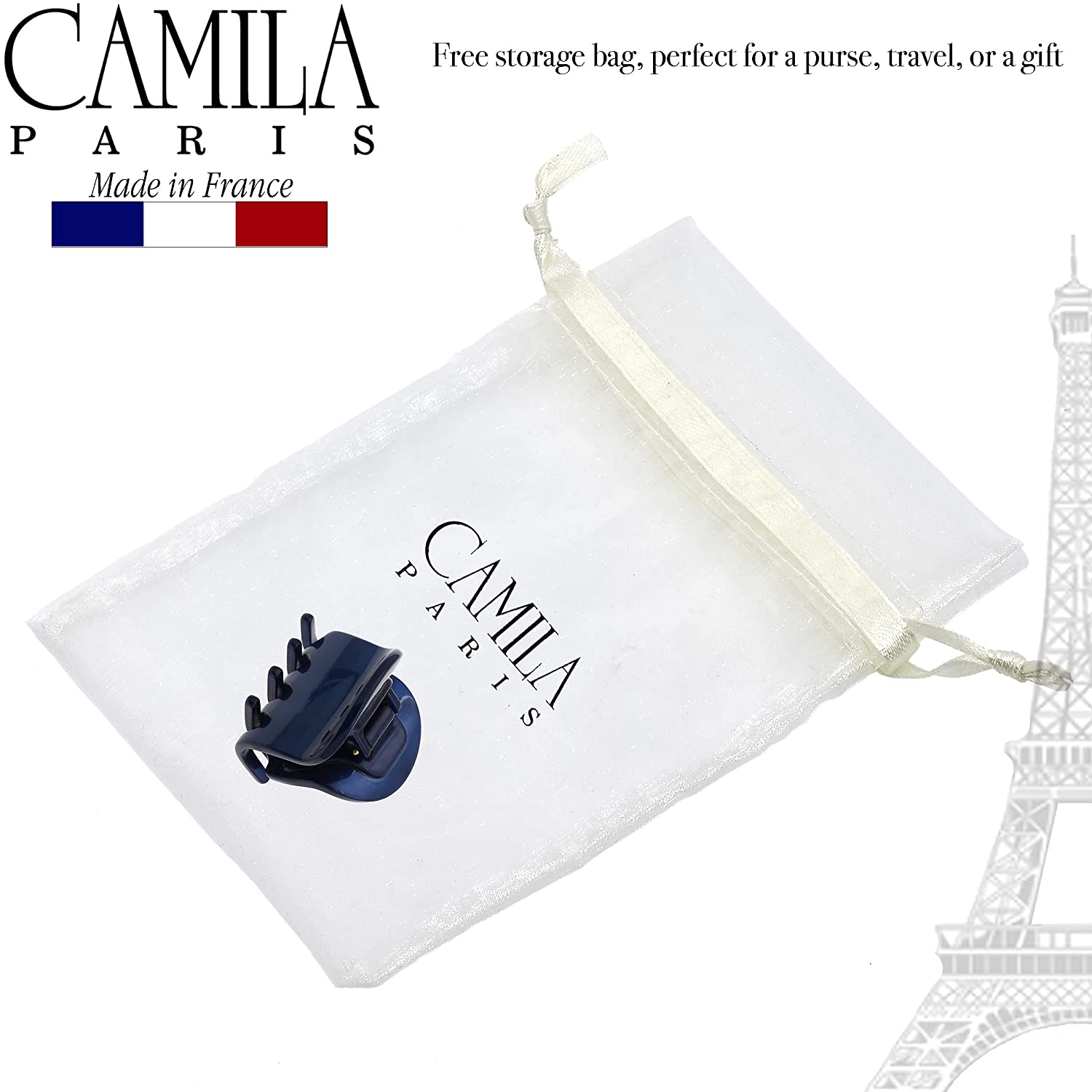 Camila Paris Hair Clips Bardot Spring Covered