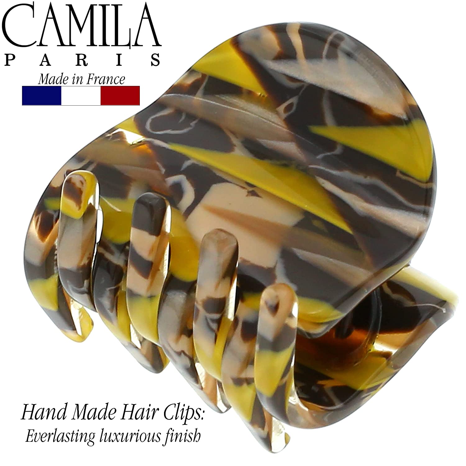 Camila Paris Hair Clips Bardot Spring Covered