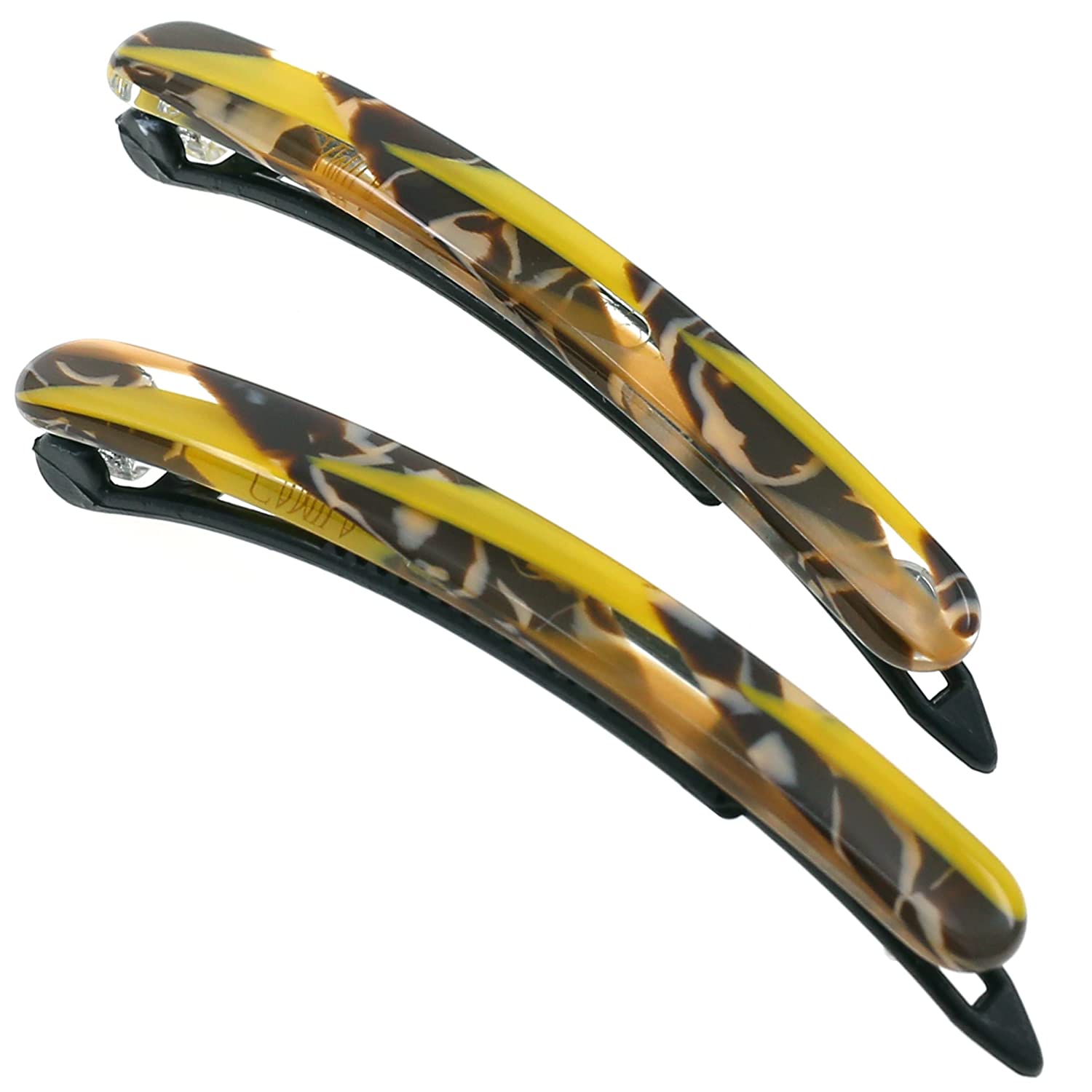 Camila Paris Hair Barrettes Classic Metal-Free Pair