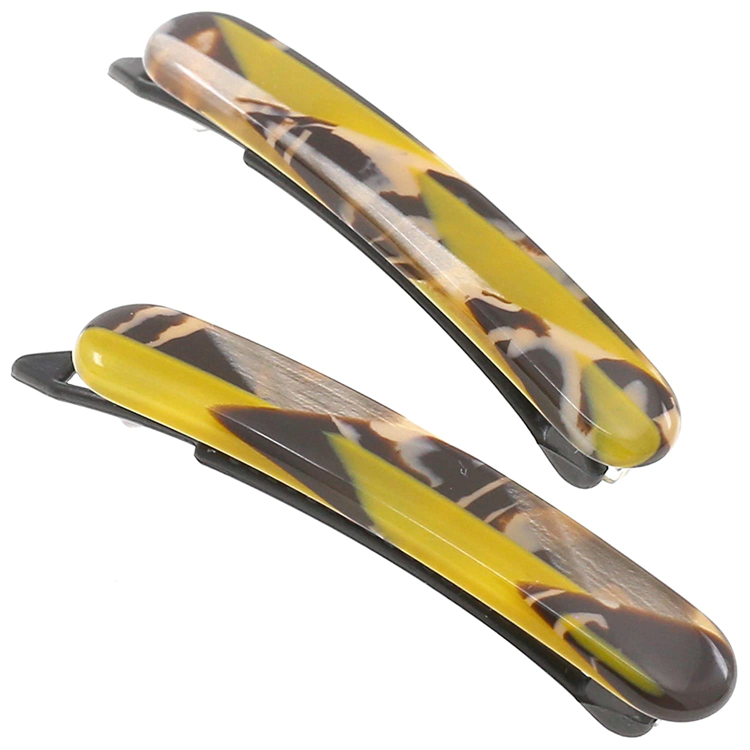 Camila Paris Hair Barrettes Classic Metal-Free Pair