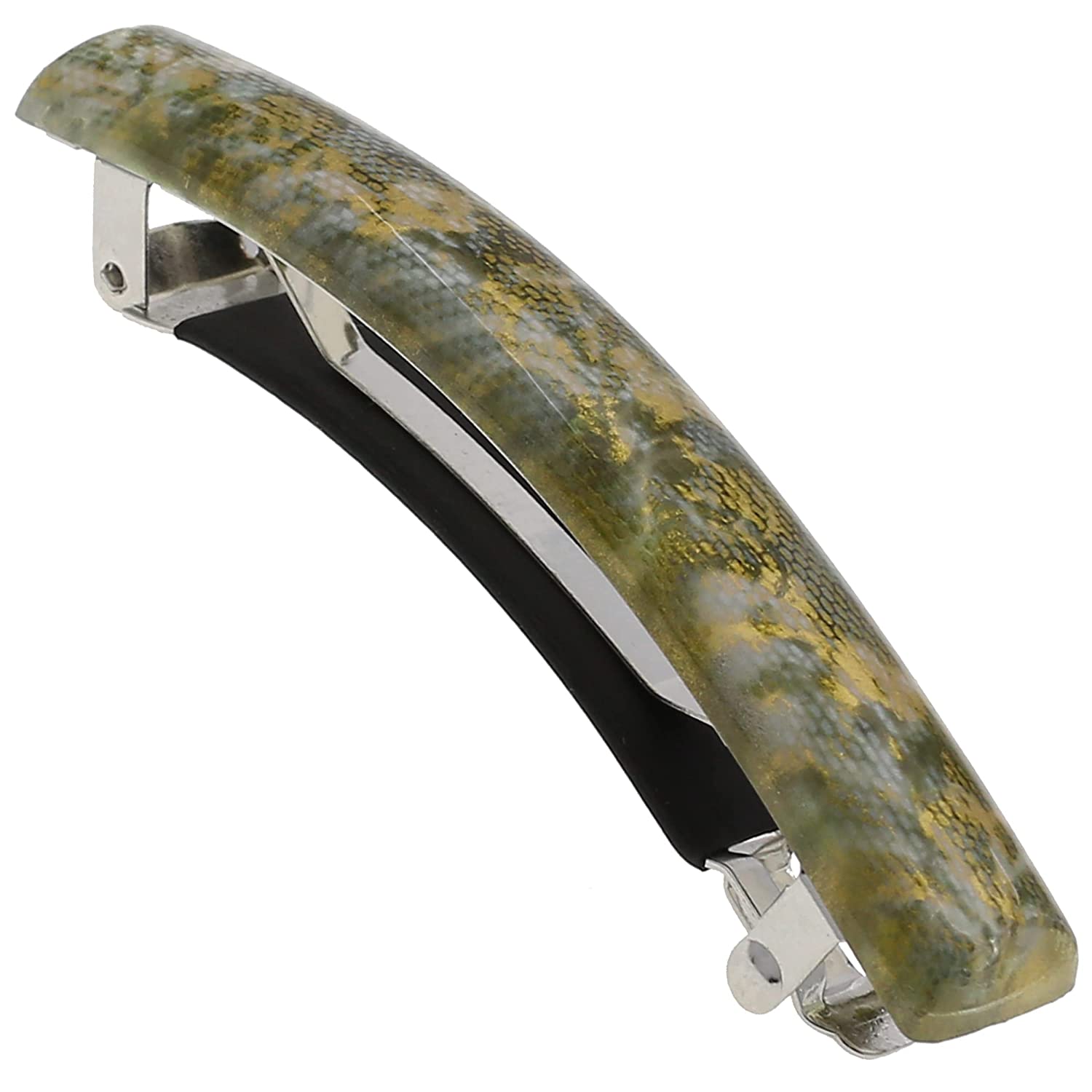 Camila Paris Hair Barrettes Rectangle No-Slip with Swarovski Crystals