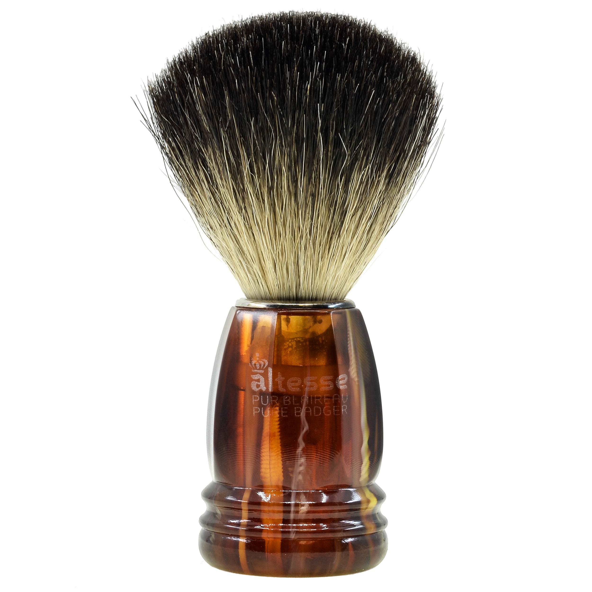 Altesse Natural Bristle French-Made Shaving Brushes