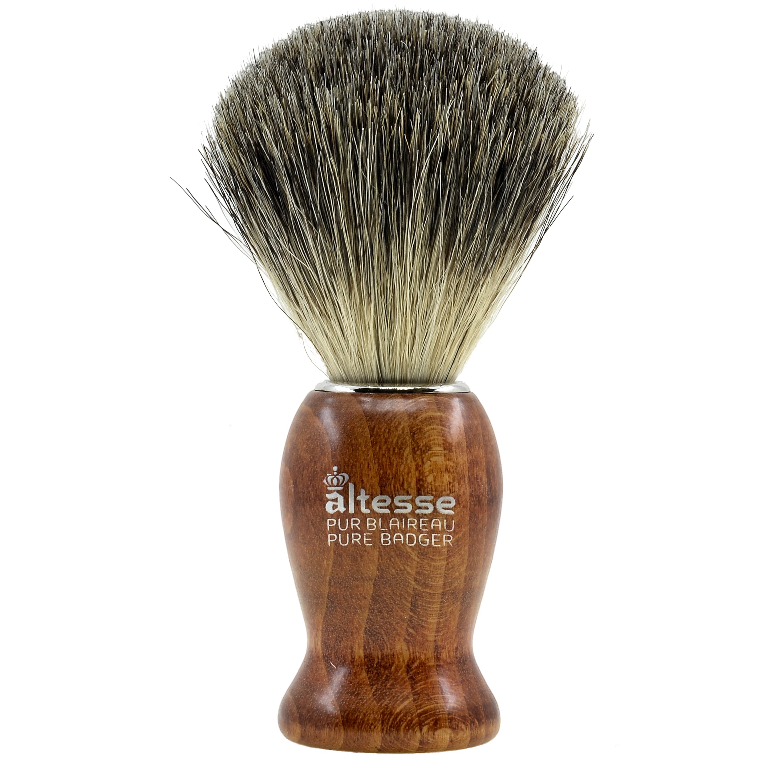 Altesse Natural Bristle French-Made Shaving Brushes
