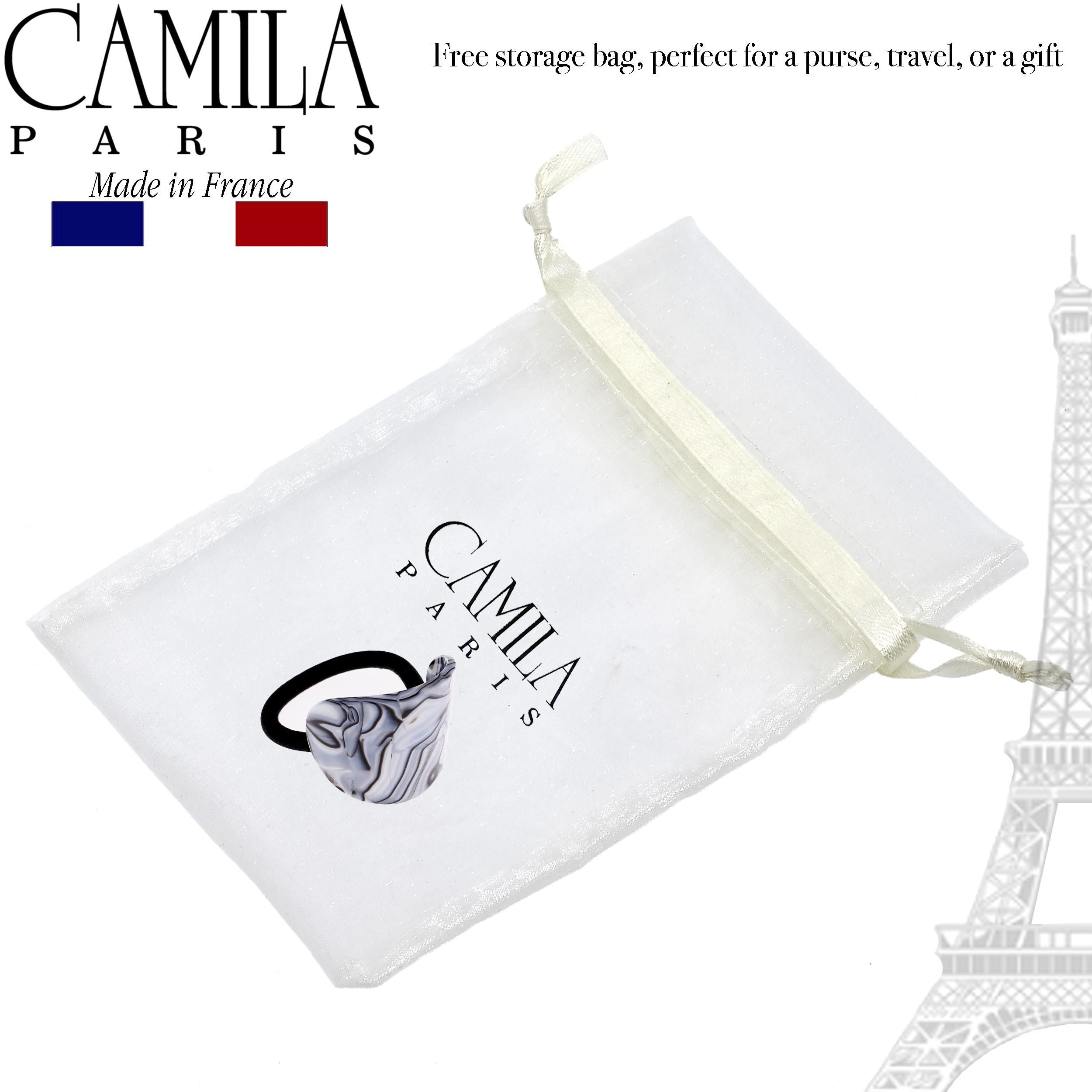 Camila Paris Hair Accessories Handmade Oval Ponytail Hair Tie