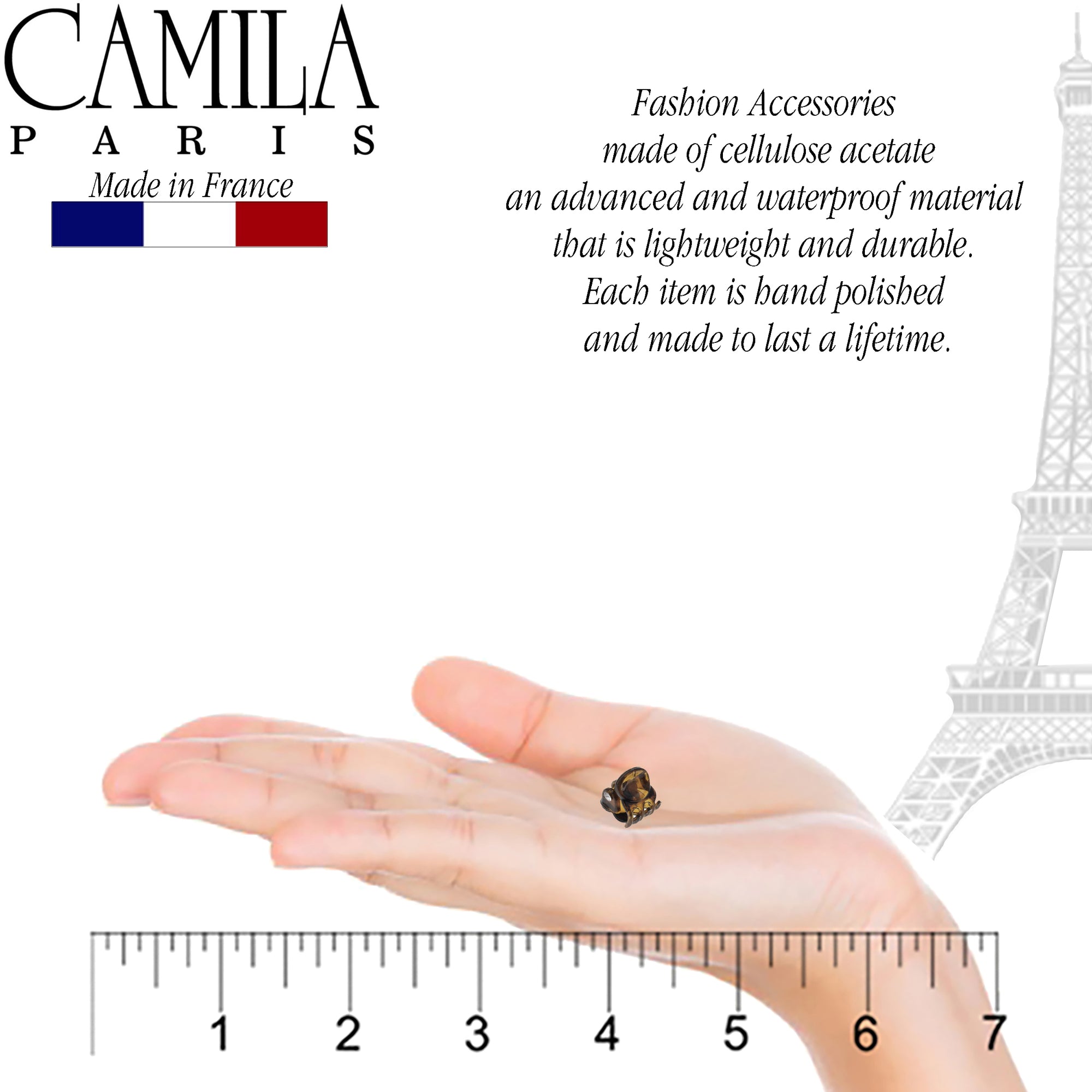 Camila Paris Hair Clips Petit Buzzs - 6 Pack