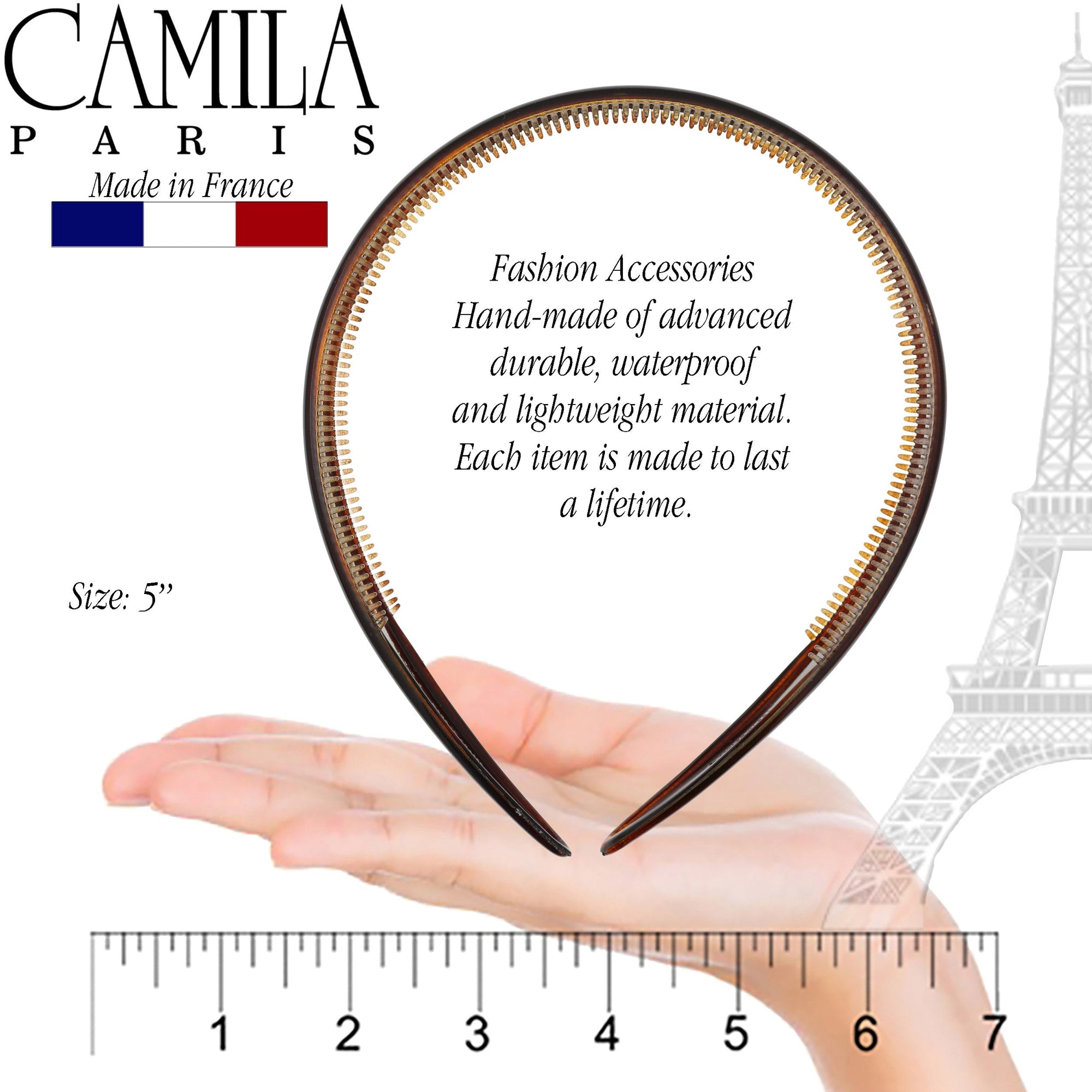 Camila Paris Headbands Classic Comfort Flexible - 0.75" Wide