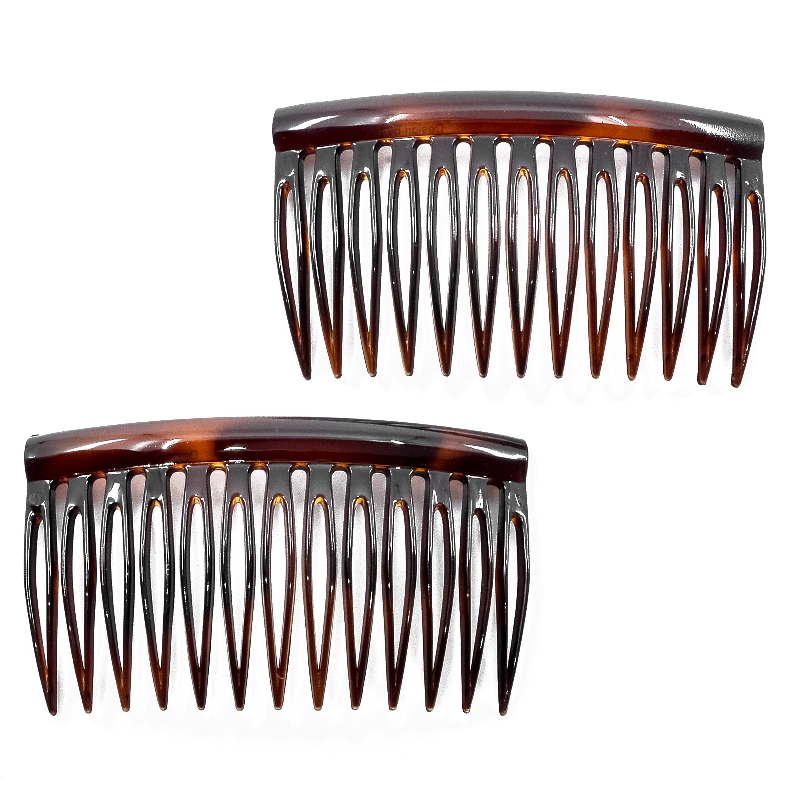 Camila Paris AD825-2 Tortoise Shell French Hair Side Comb for Women