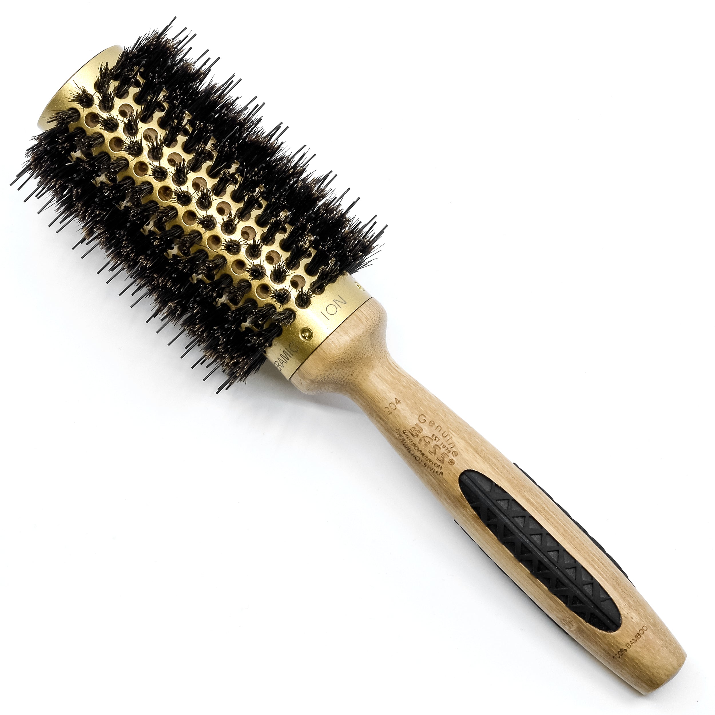 BASS BS08 Radial Hair Brush Curling Styling Boar & Nylon Bristles