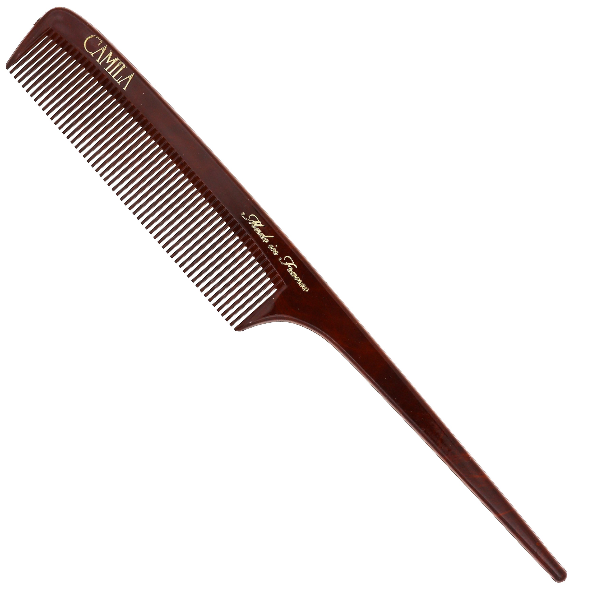 Bordeaux Rattail Comb for Sectioning and Styling