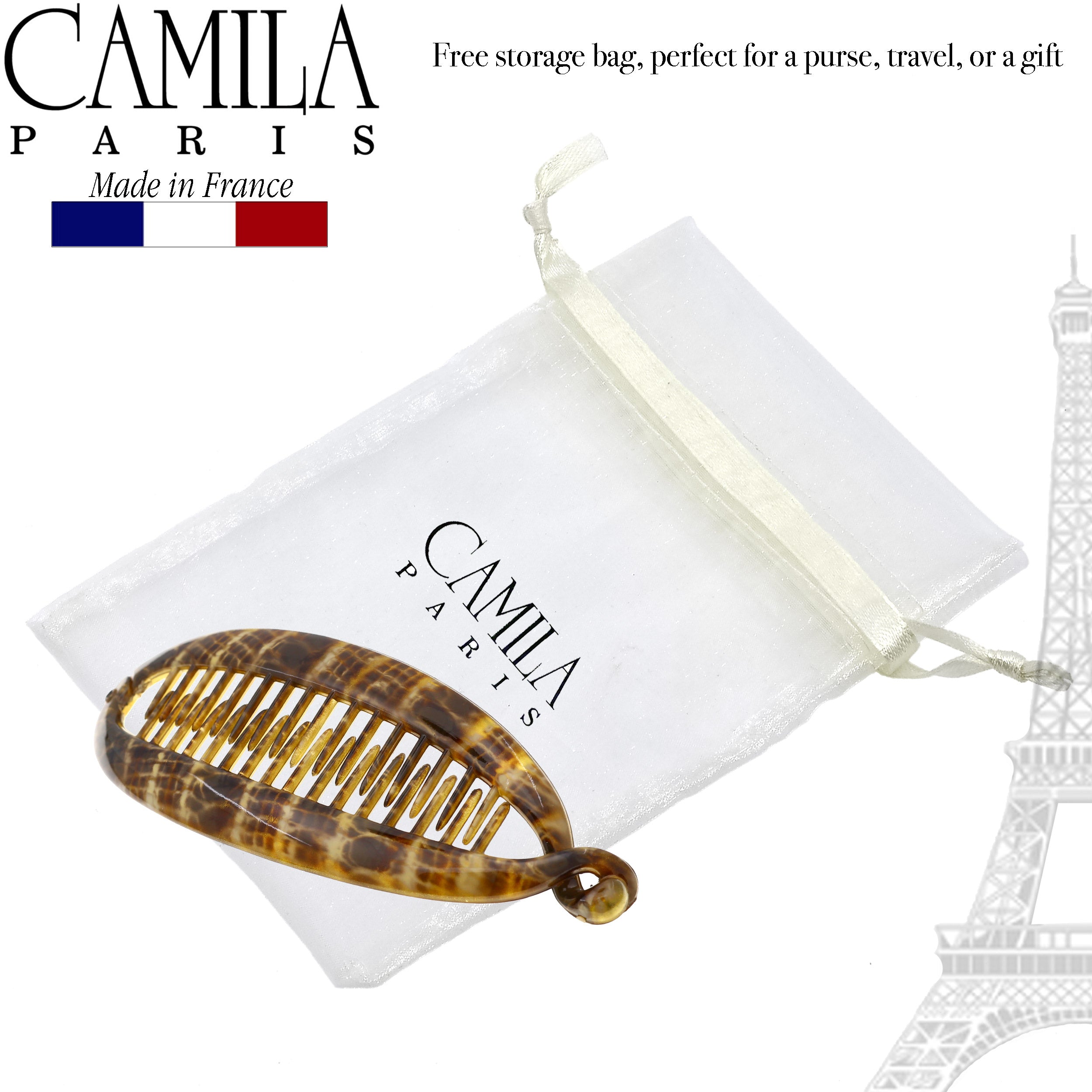 Camila Paris Hair Banana Clips Interlocking Ponytail