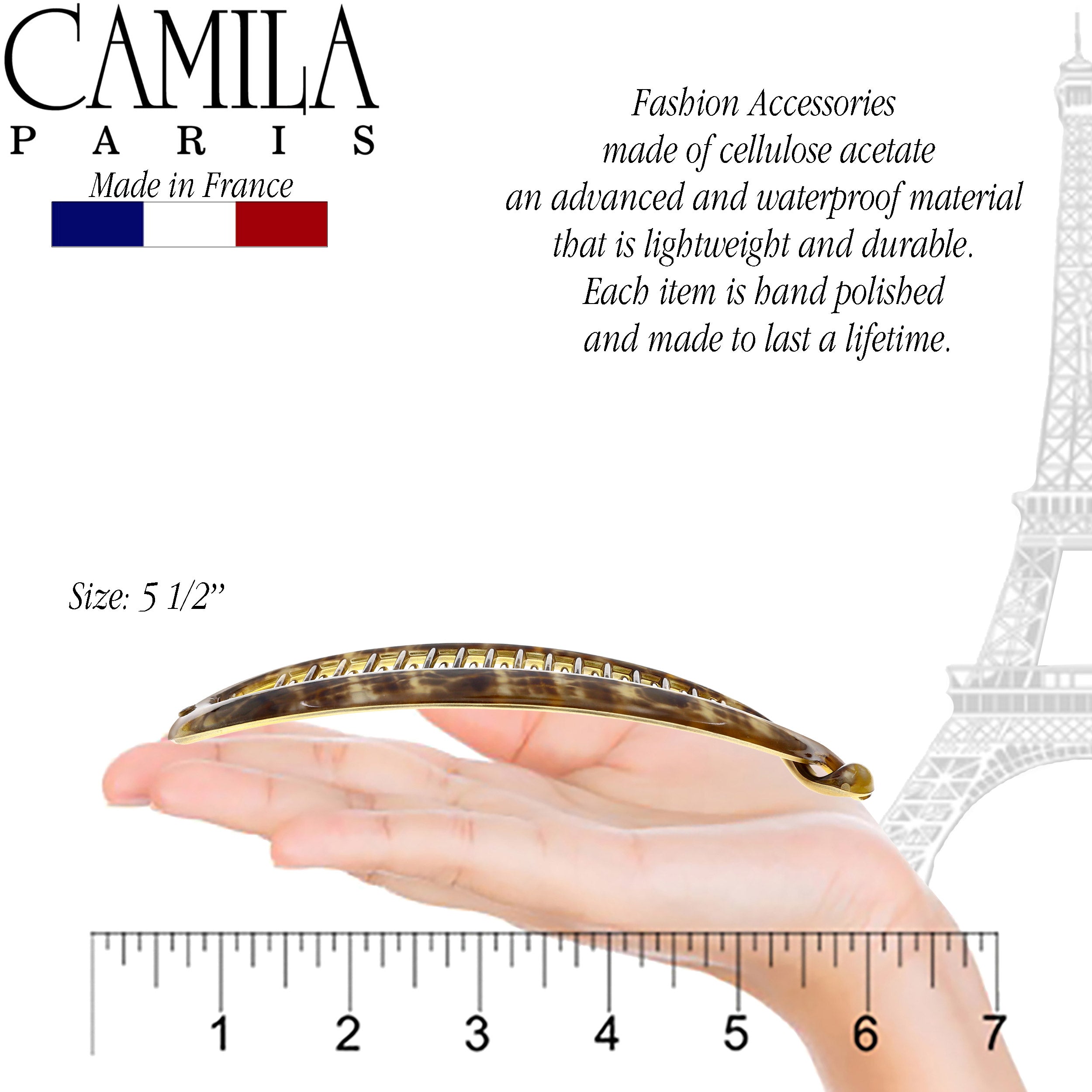 Camila Paris Hair Banana Clips Interlocking Ponytail