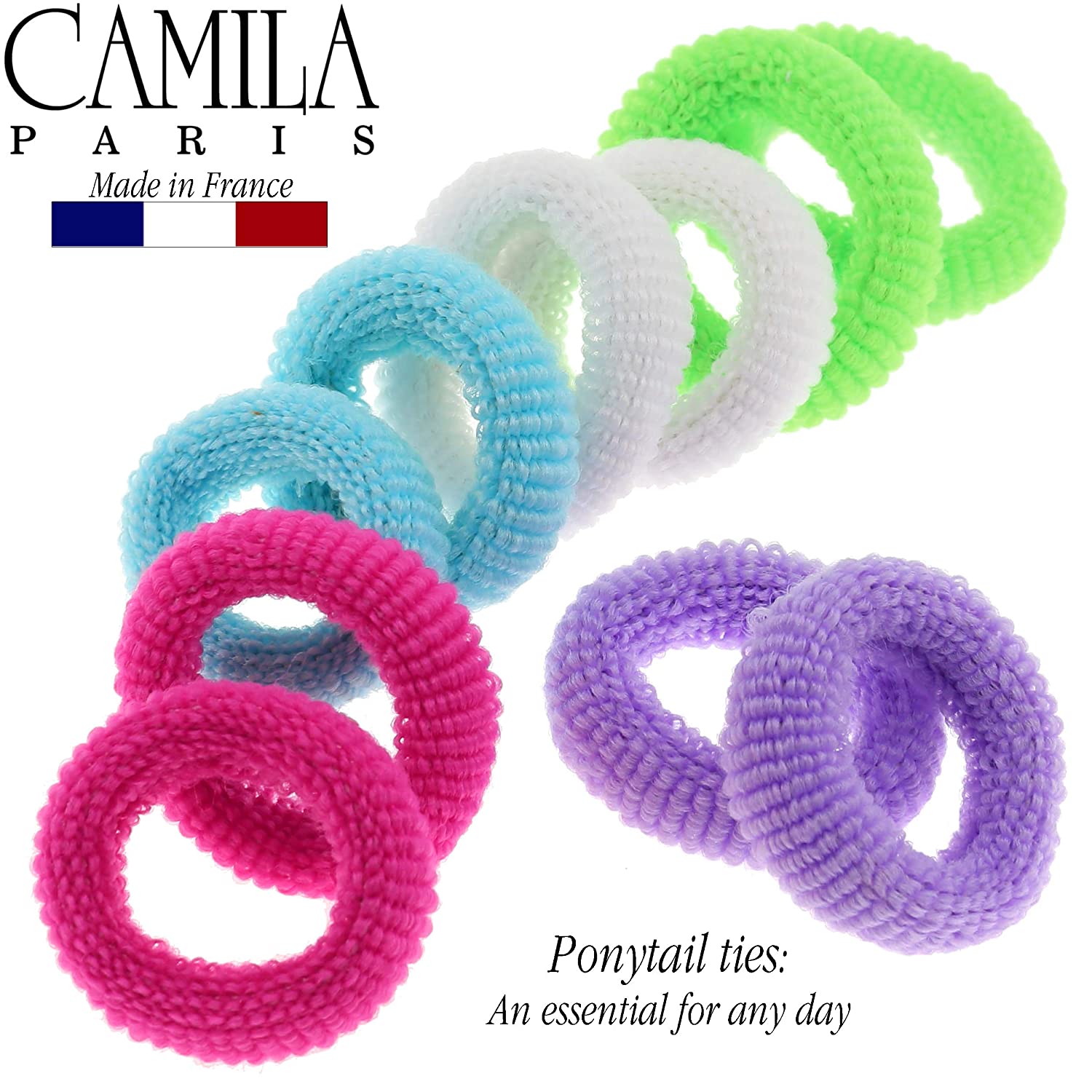 Camila Paris Hair Ties Small Cotton - 5 Pack