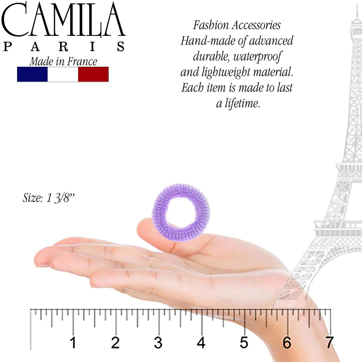 Camila Paris Hair Ties Small Cotton - 5 Pack