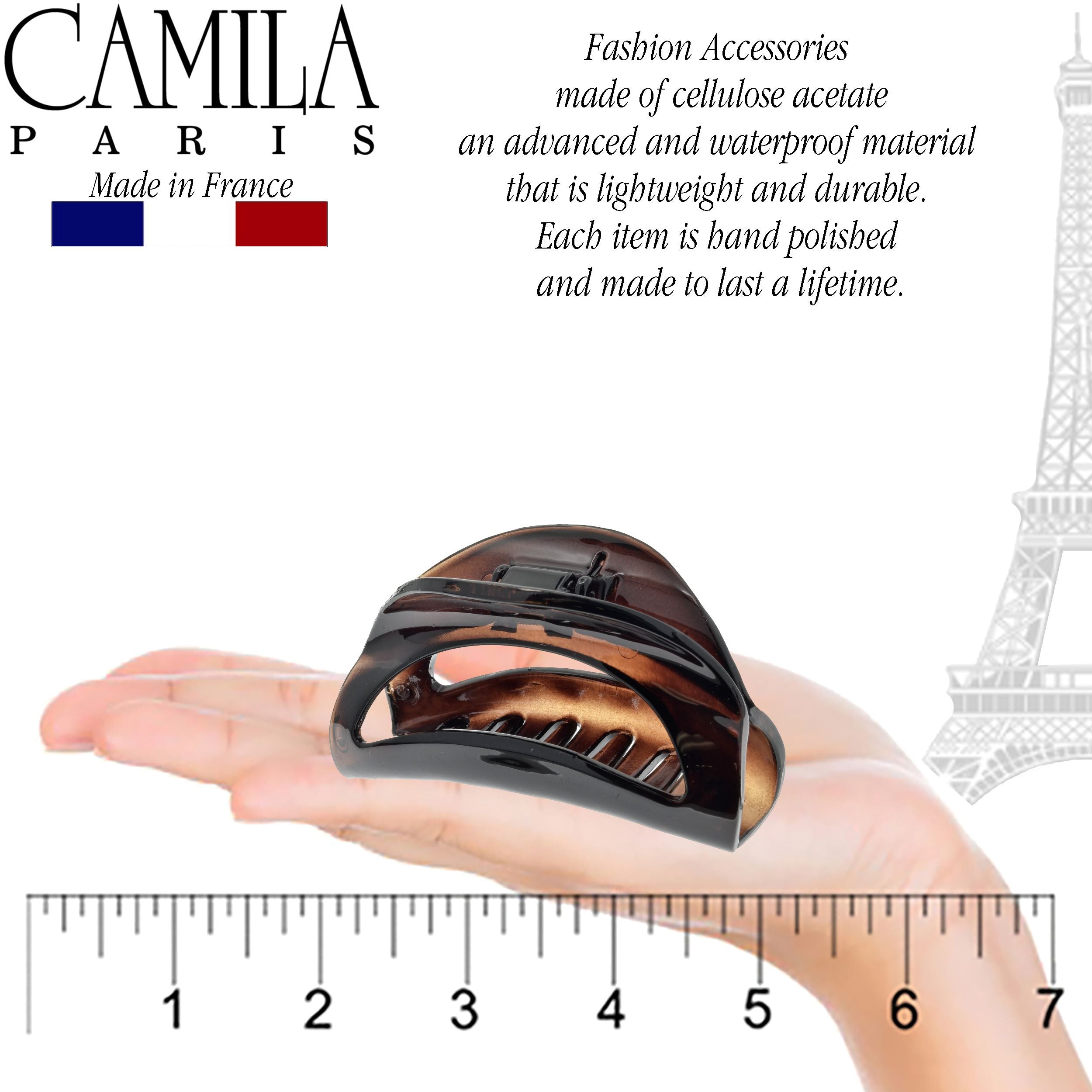 Camila Paris Hair Clips Cutout Volume