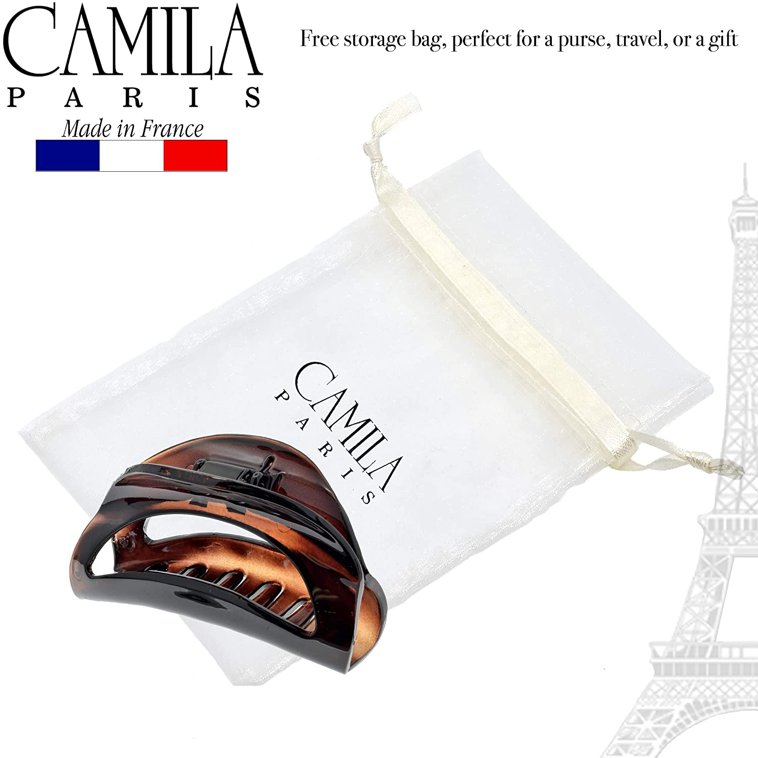 Camila Paris Hair Clips Cutout Volume