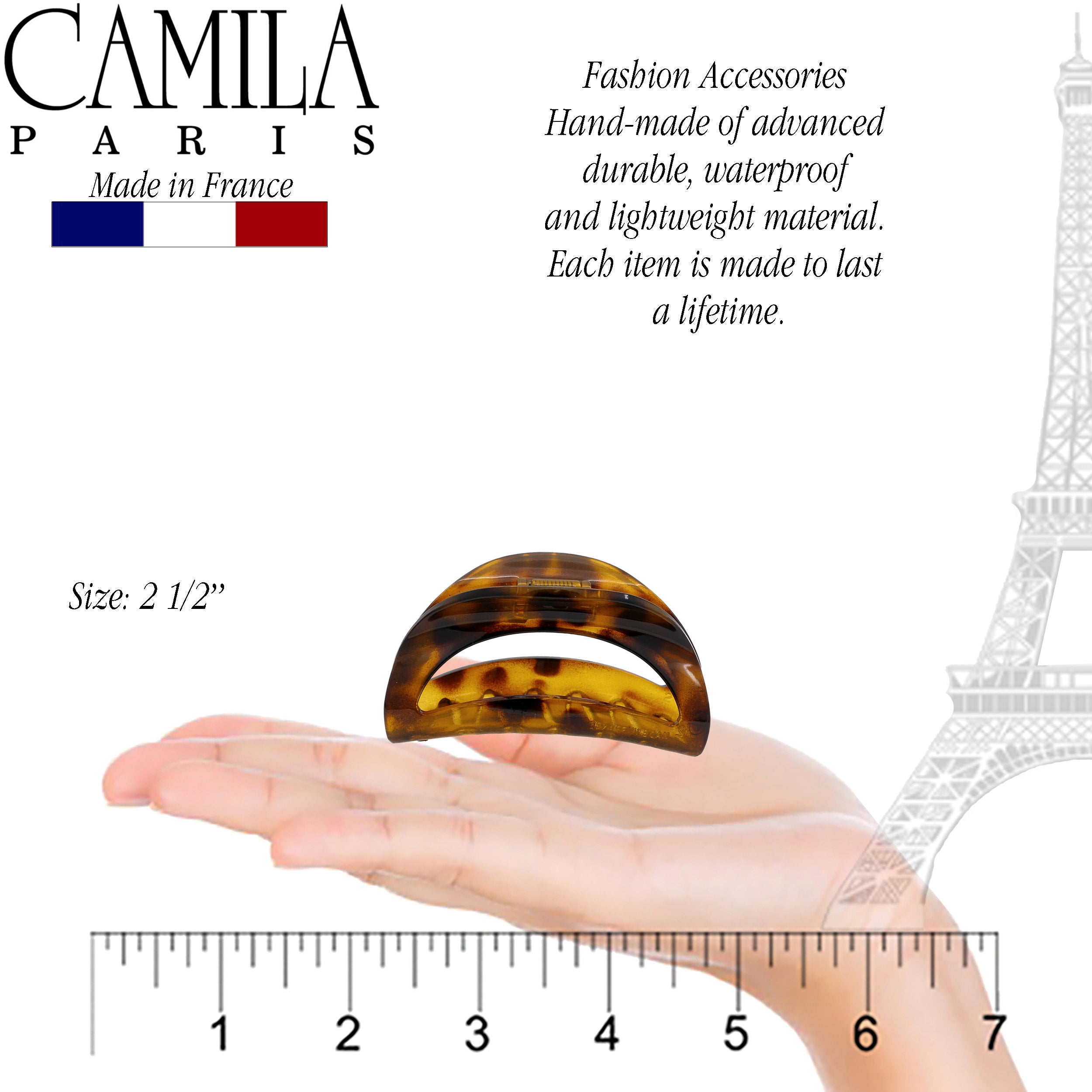 Camila Paris Hair Clips Cutout Volume