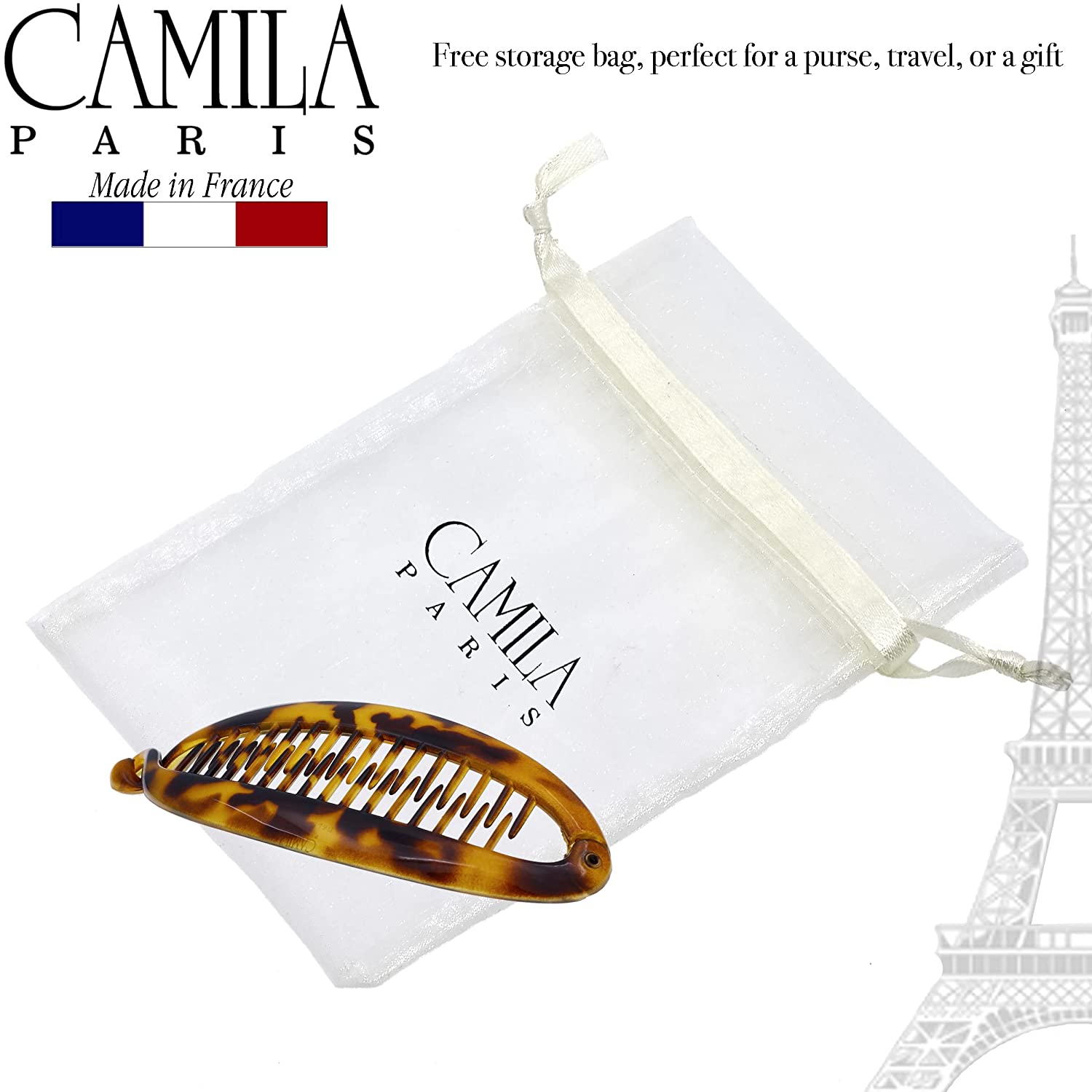 Camila Paris Hair Banana Clips Interlocking Ponytail