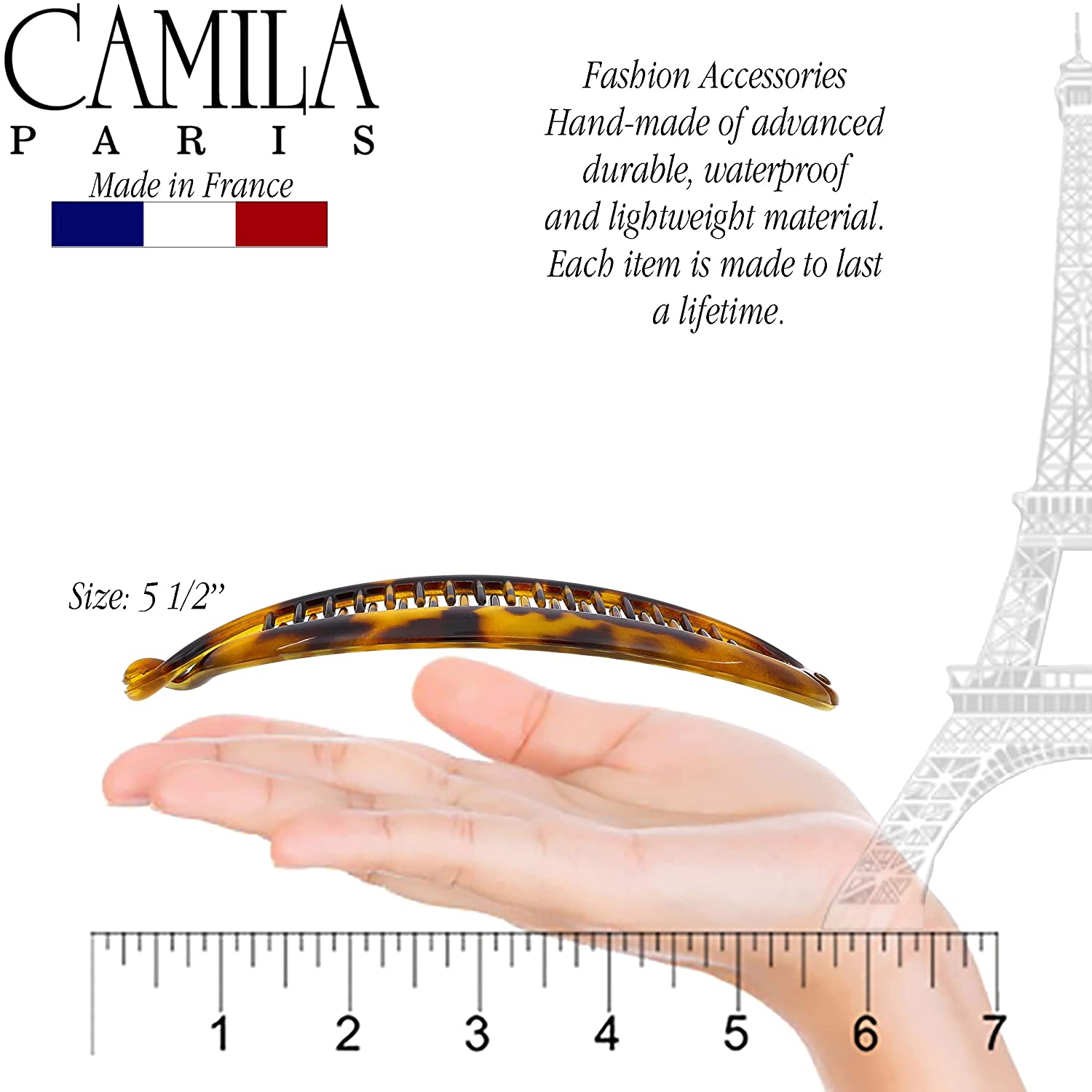 Camila Paris Hair Banana Clips Interlocking Ponytail