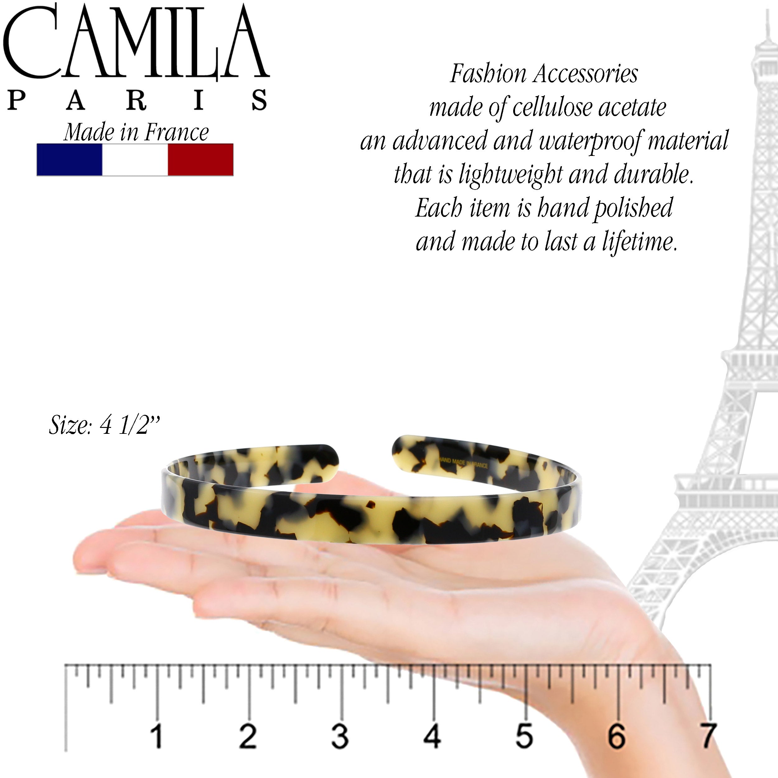 Camila Paris CP2002 Handmade Flow French Flexible Headband
