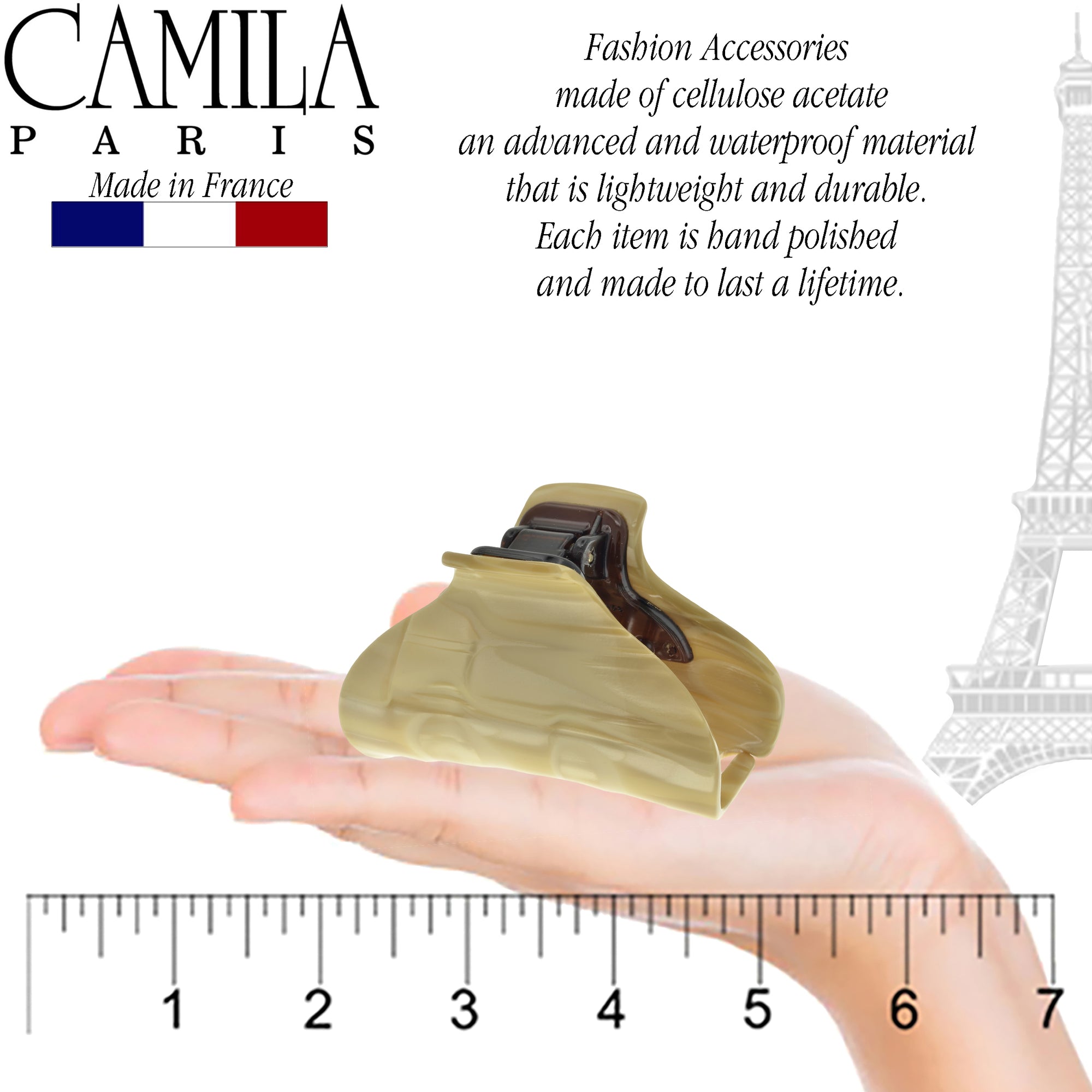 Camila Paris Handmade Volume French Hair Clip Claw