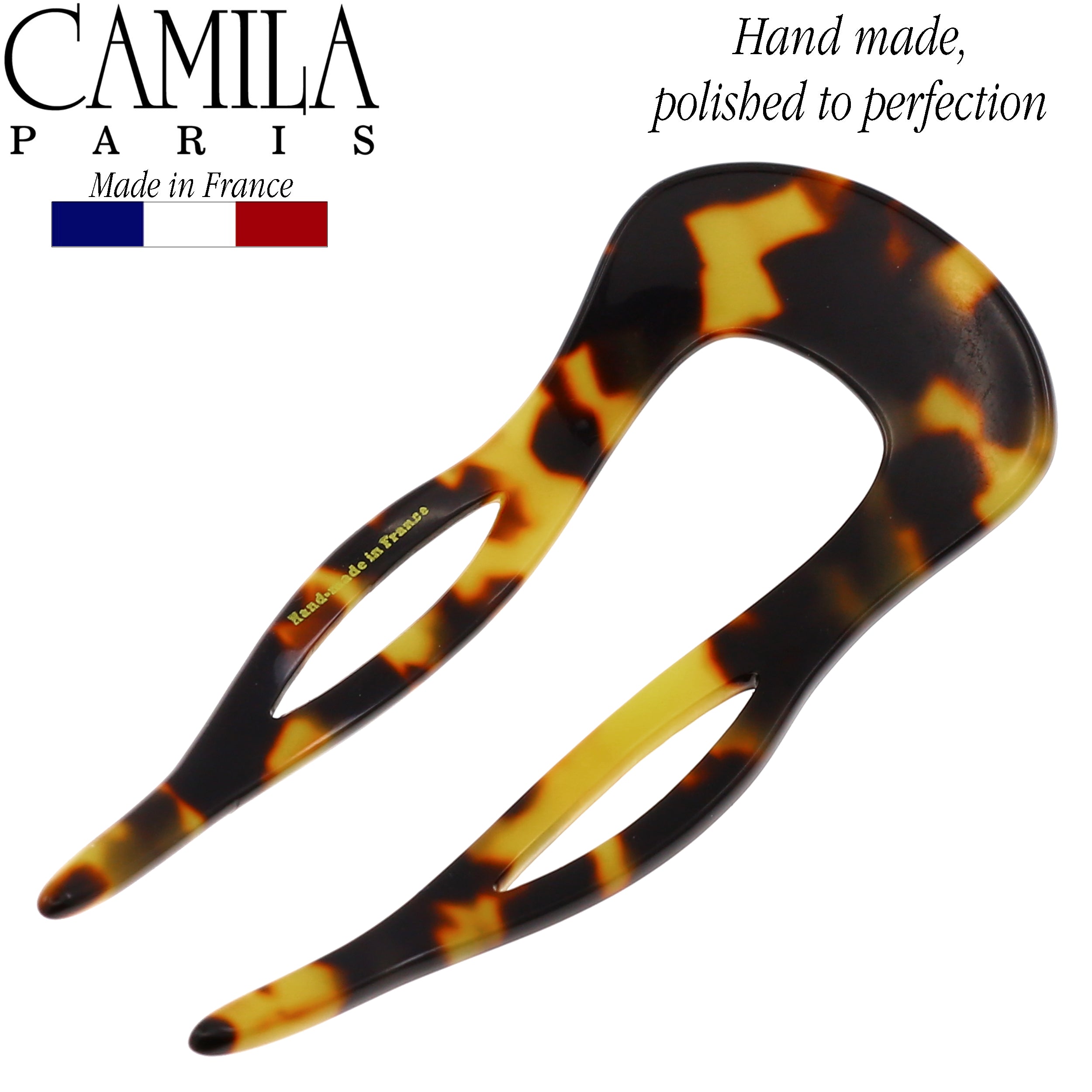 Camila Paris Hair Sticks Curved Cutout