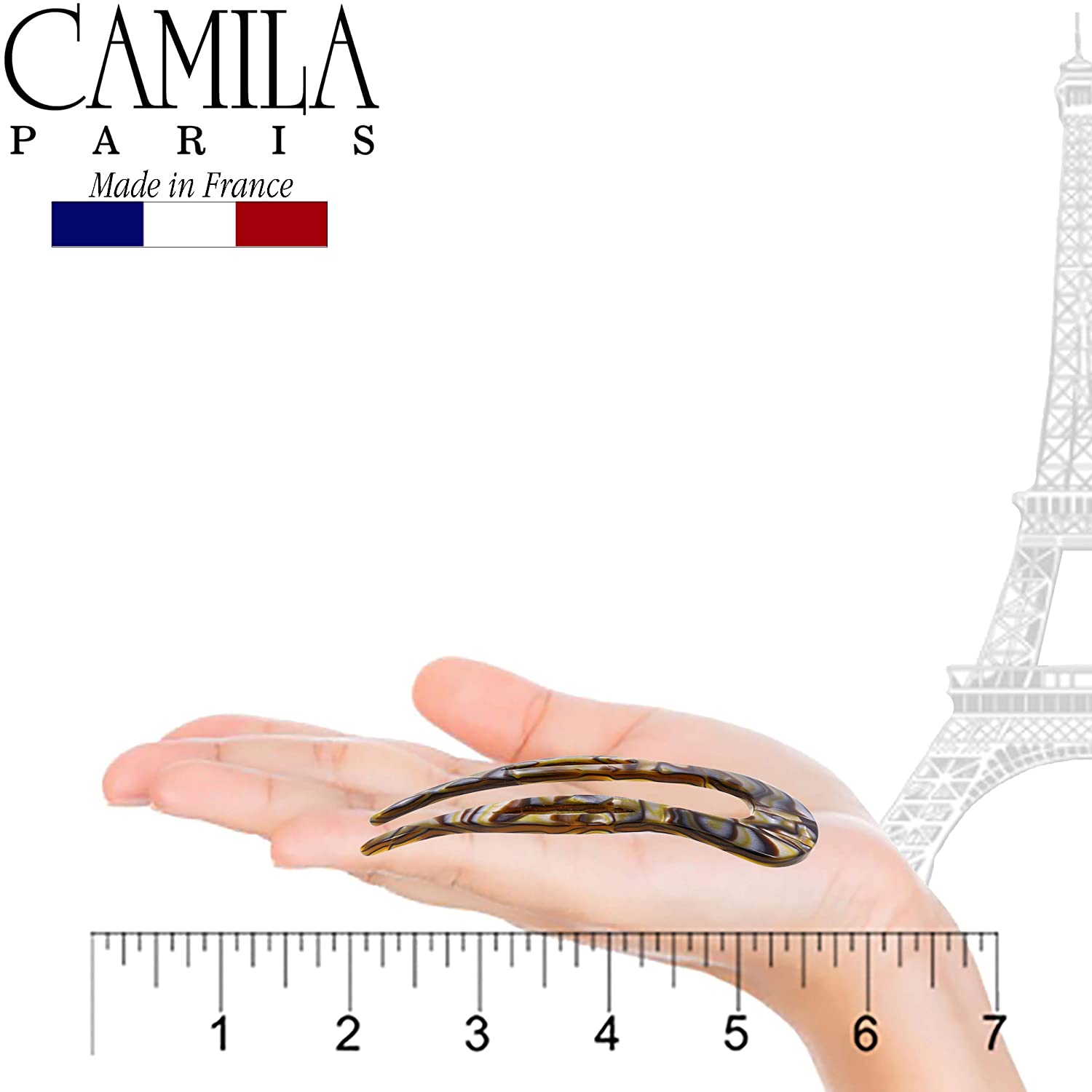 Camila Paris Hair Sticks Curved Cutout